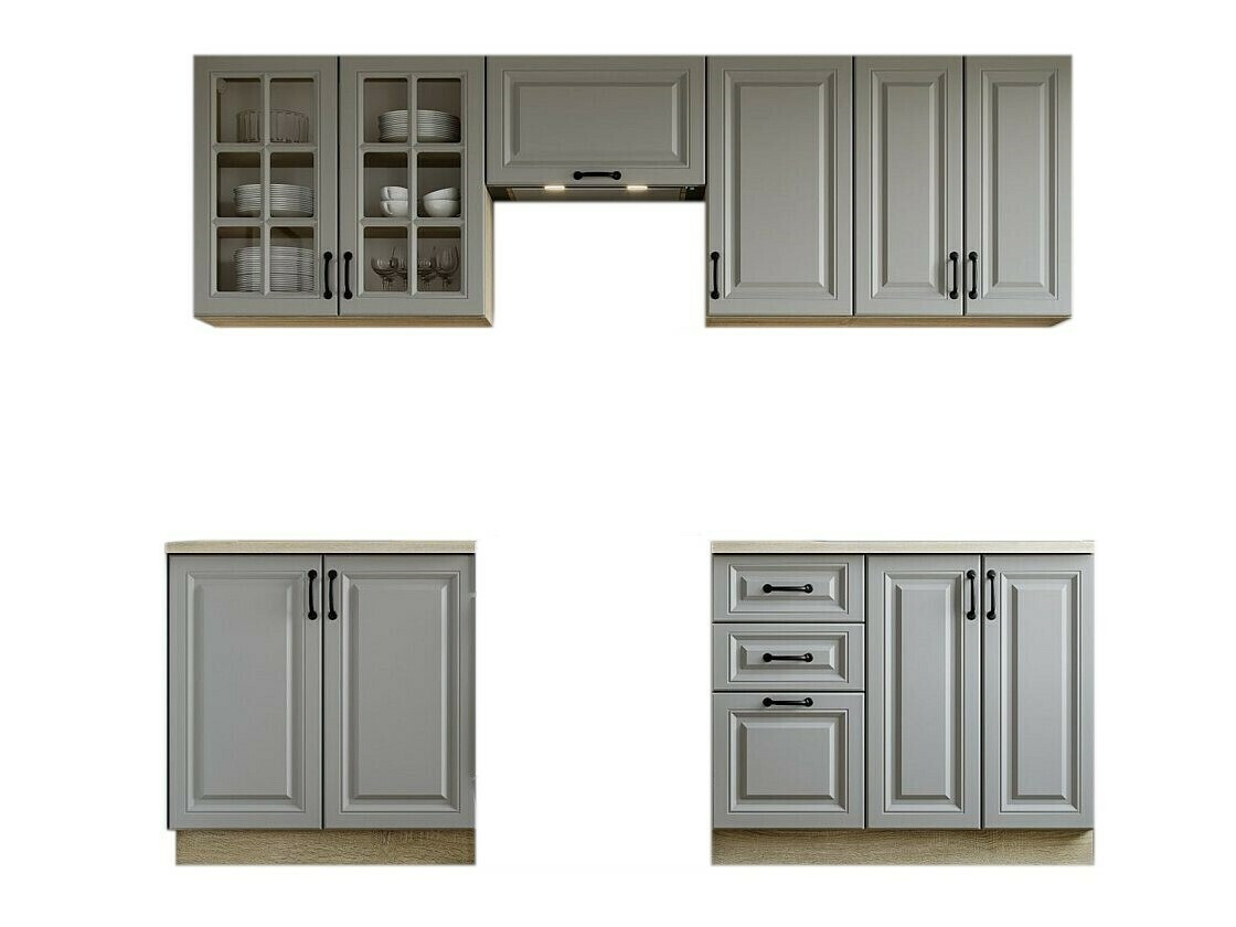 Keukenset Houston 1877 (Grijs)