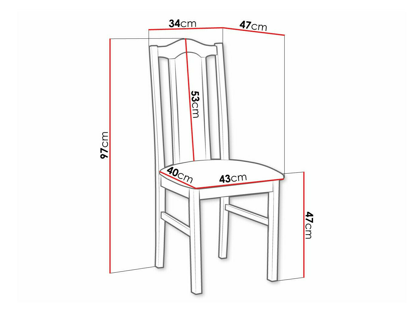 Stoel Victorville 144 (Sonoma eik)
