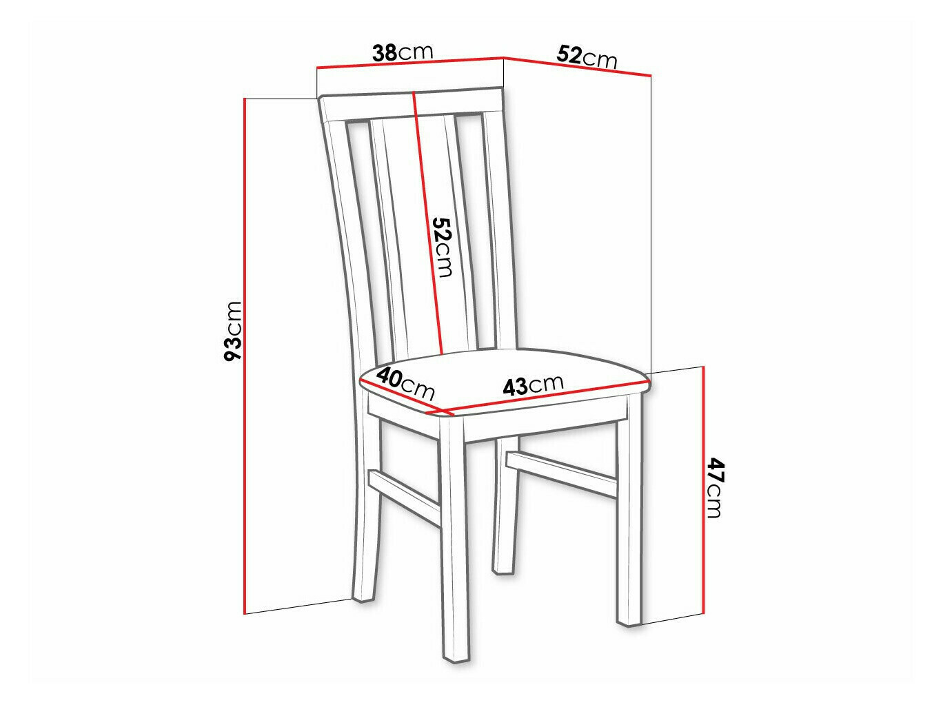 Stoel Victorville 157 (Sonoma eik)