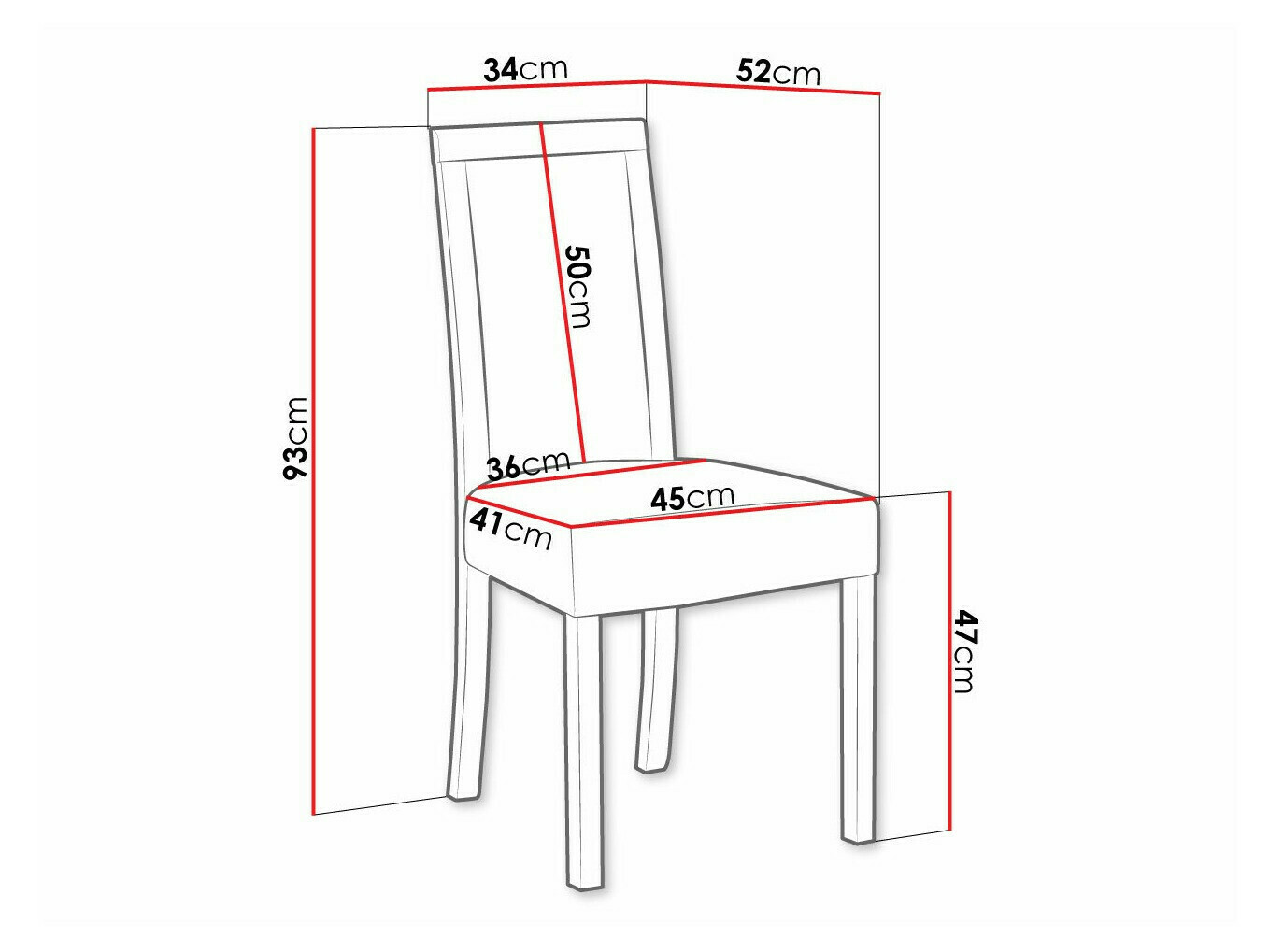 Stoel Victorville 161 (Sonoma eik)