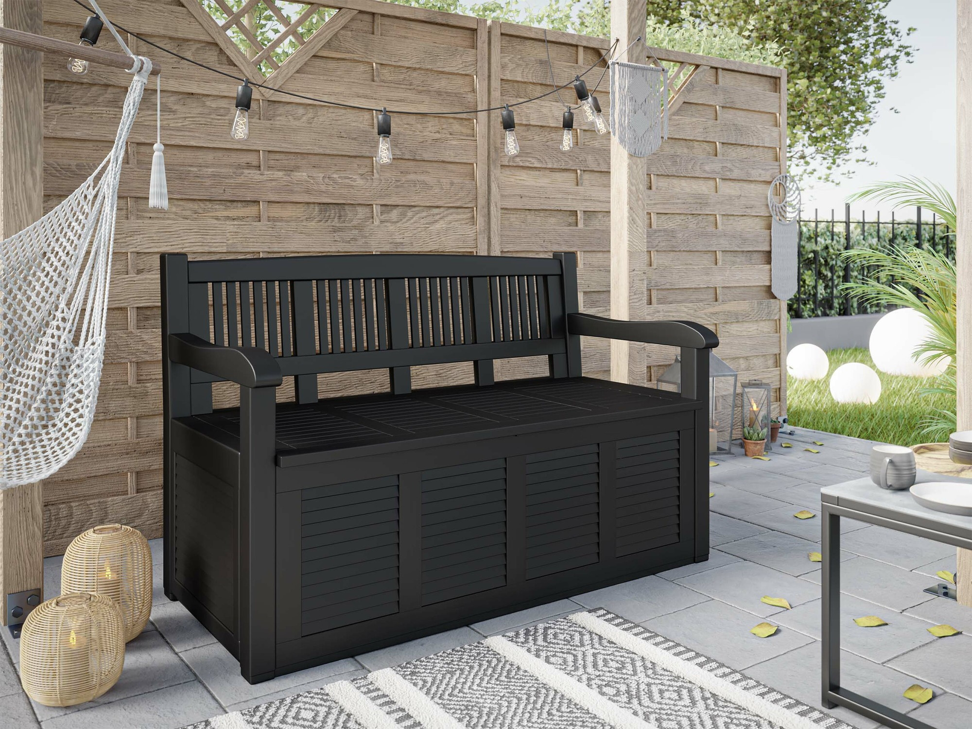 Halbank voor buiten Cerix