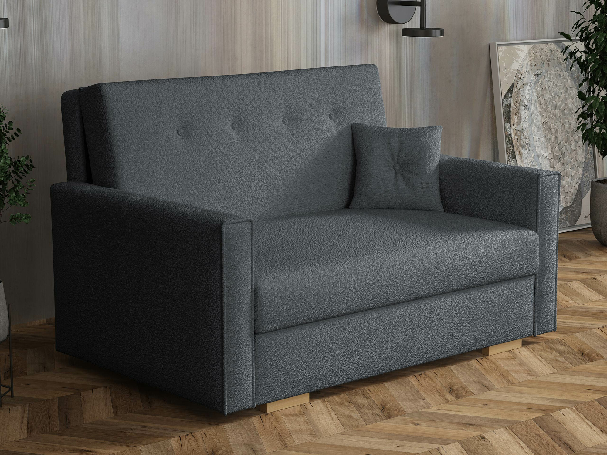 Slaapbank Caelrin II (Coral 80)