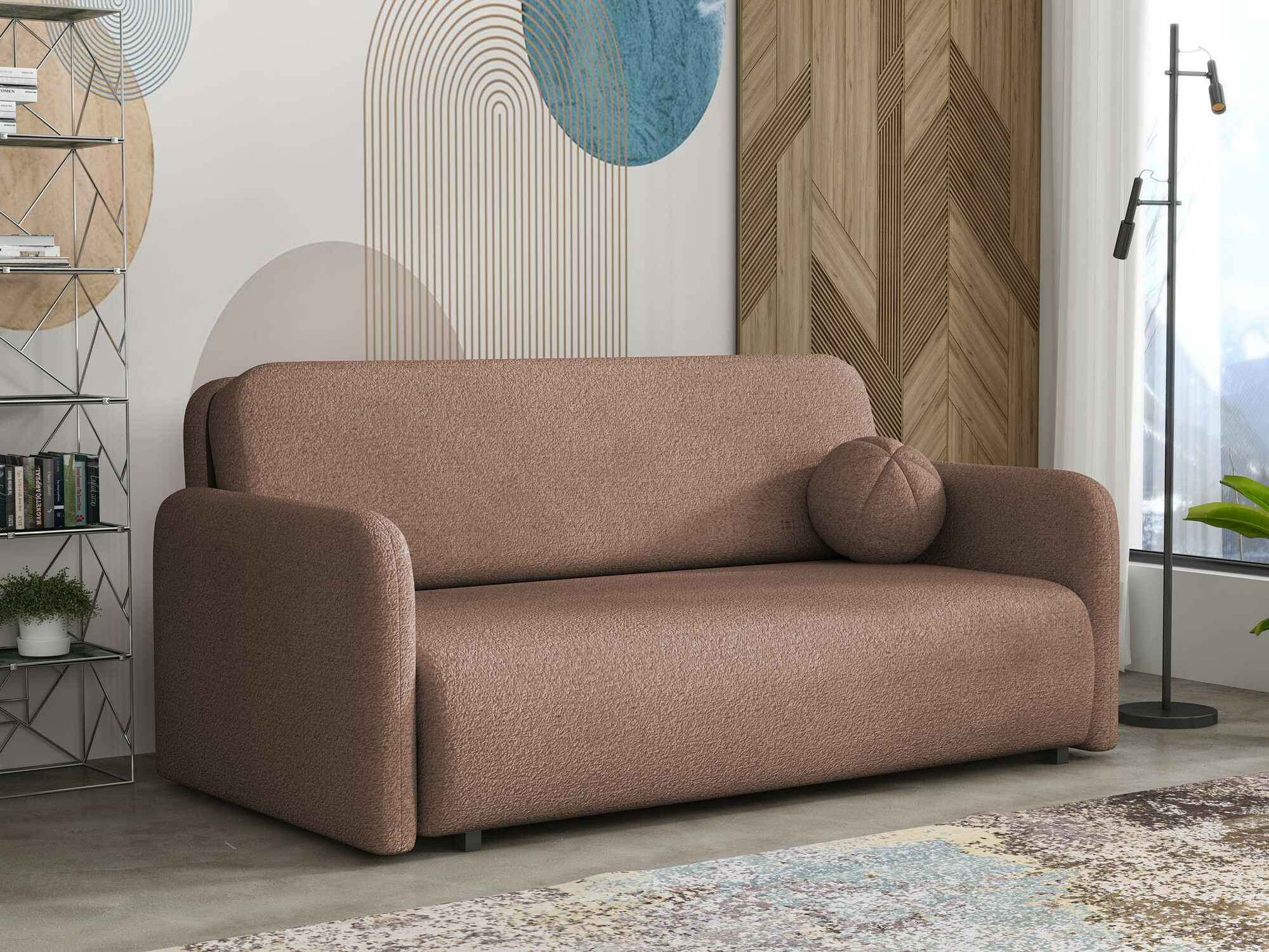 Slaapbank Poetal IV (Coral 45)