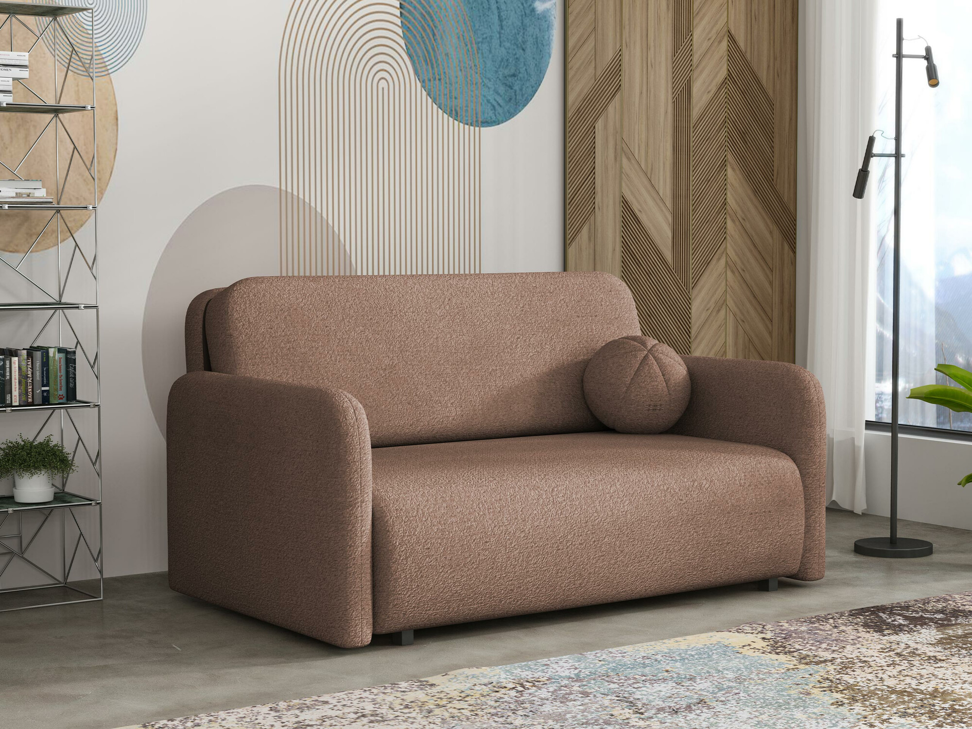 Slaapbank Poetal III (Coral 45)