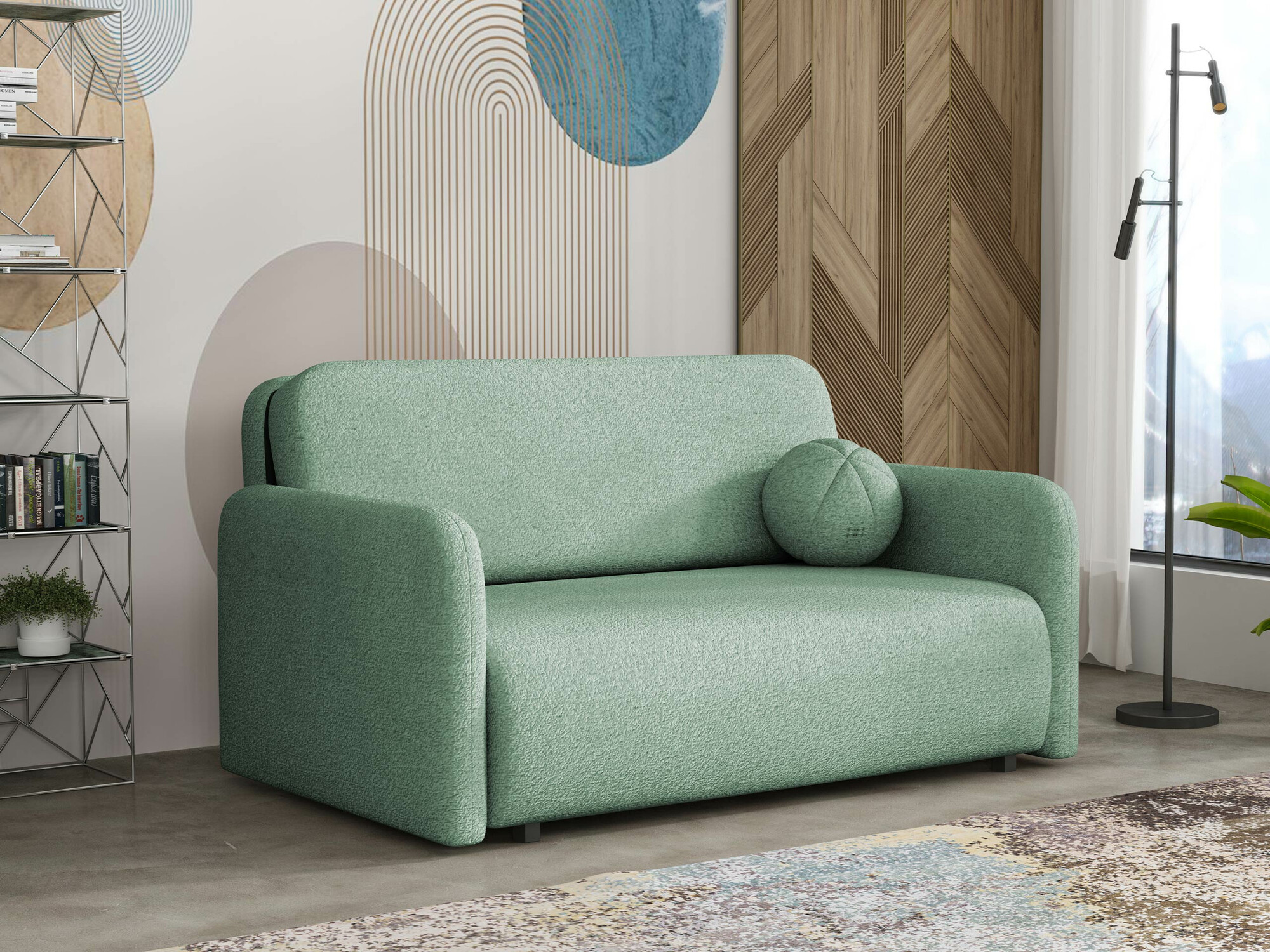 Slaapbank Poetal III (Coral 55)