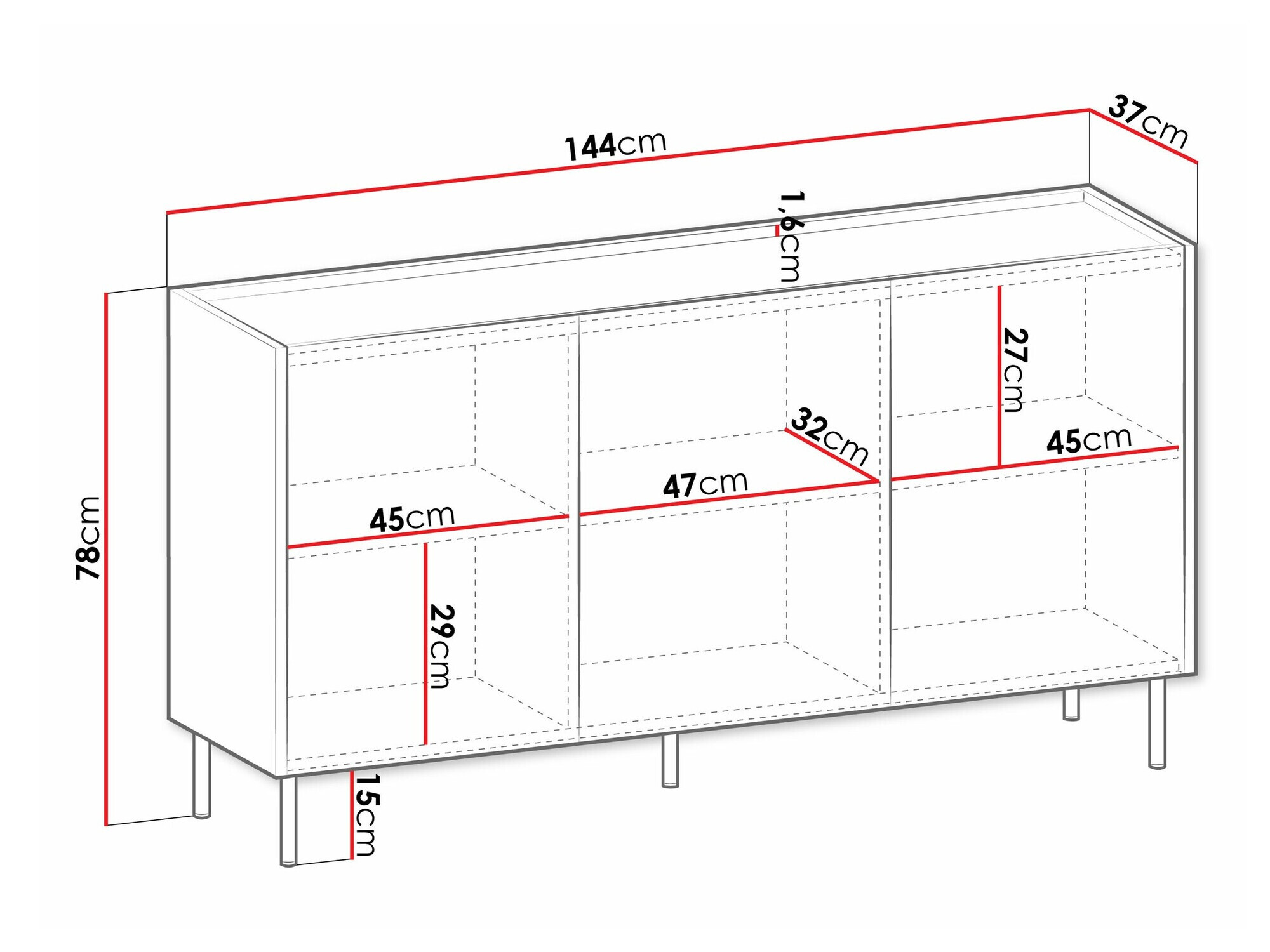 Dressoir Comfivo Belviro 100