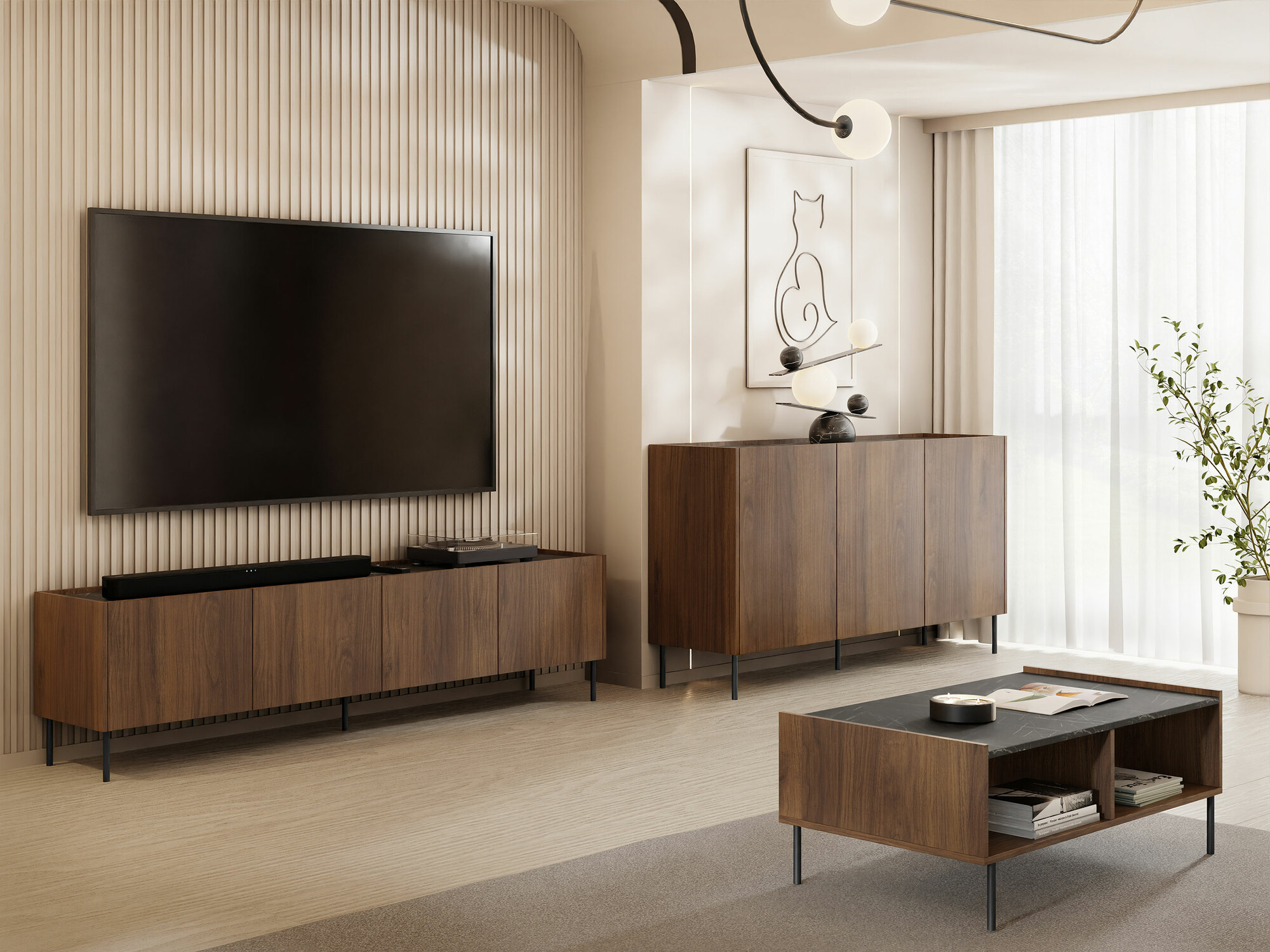 Woonkamerset Comfivo Belviro 105