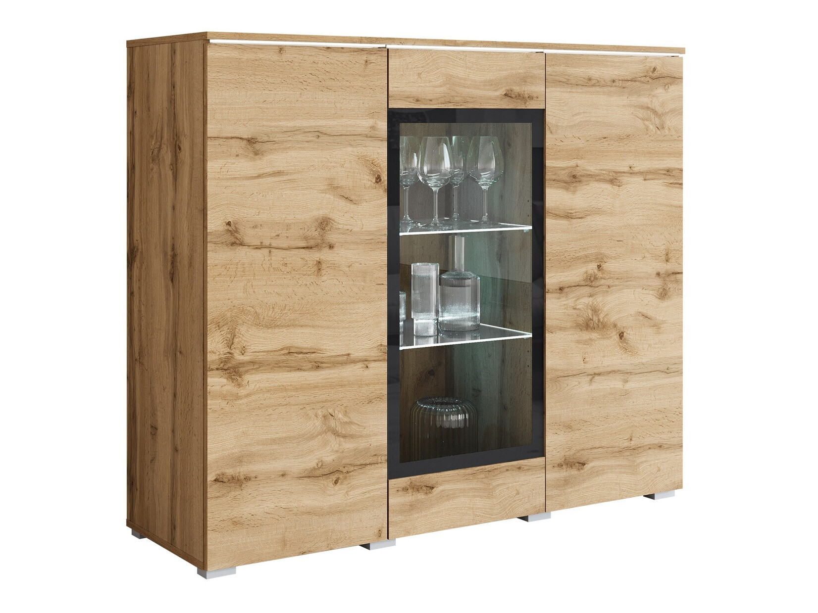 Dressoir Sarasota 186 (Wotan eik)