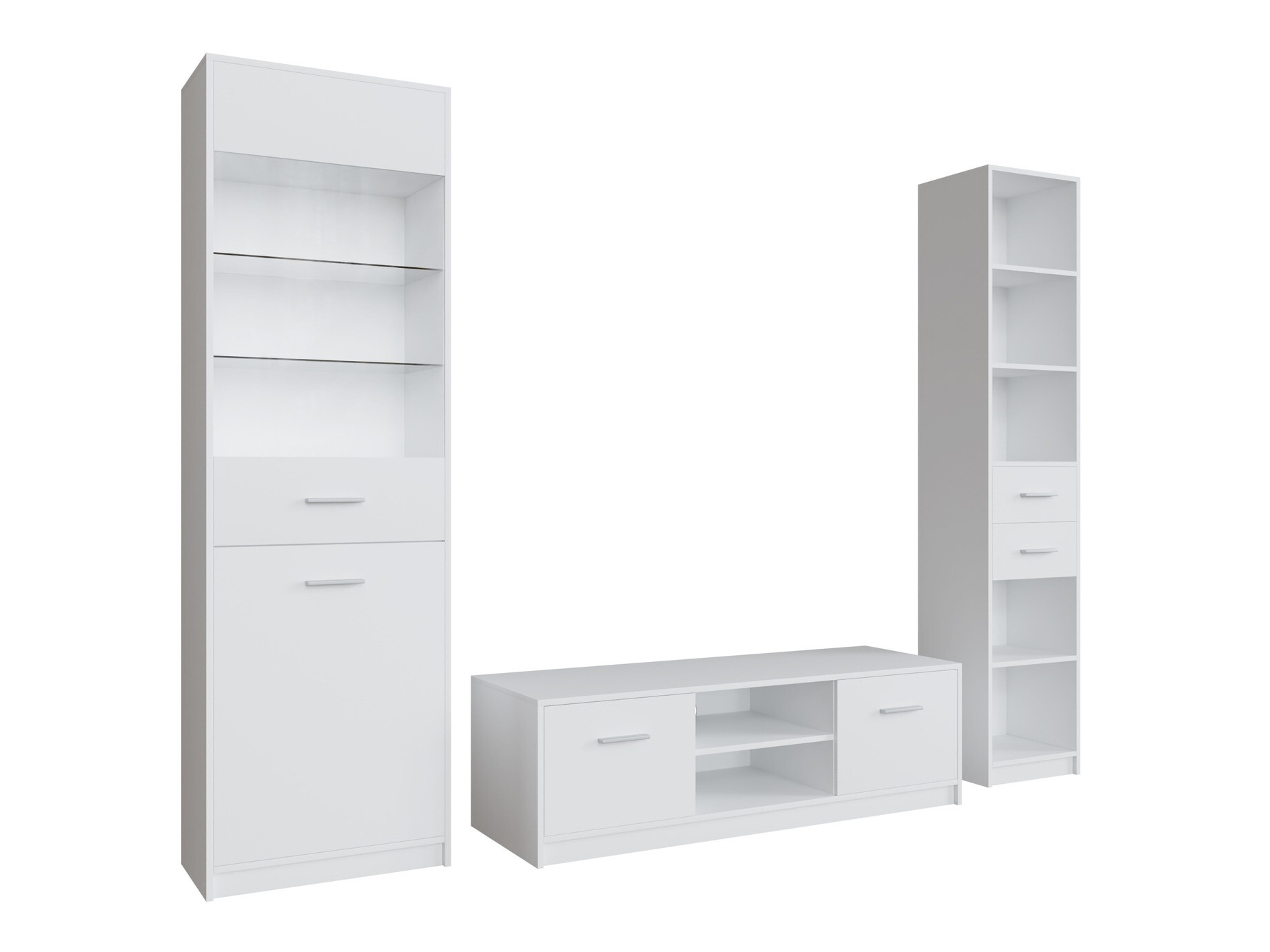 Woonkamerset Novsore 163 (Wit)