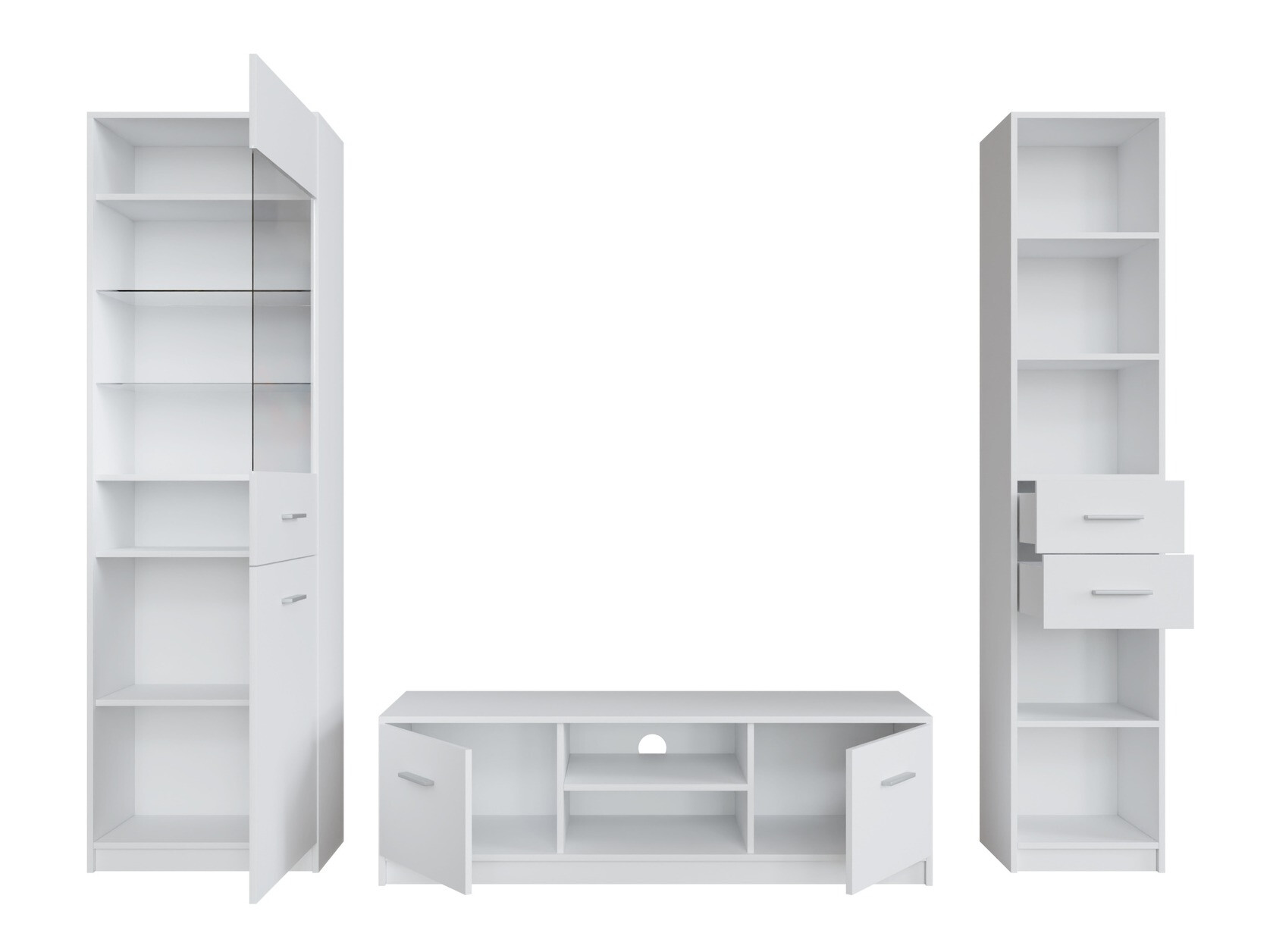 Woonkamerset Novsore 163 (Wit)