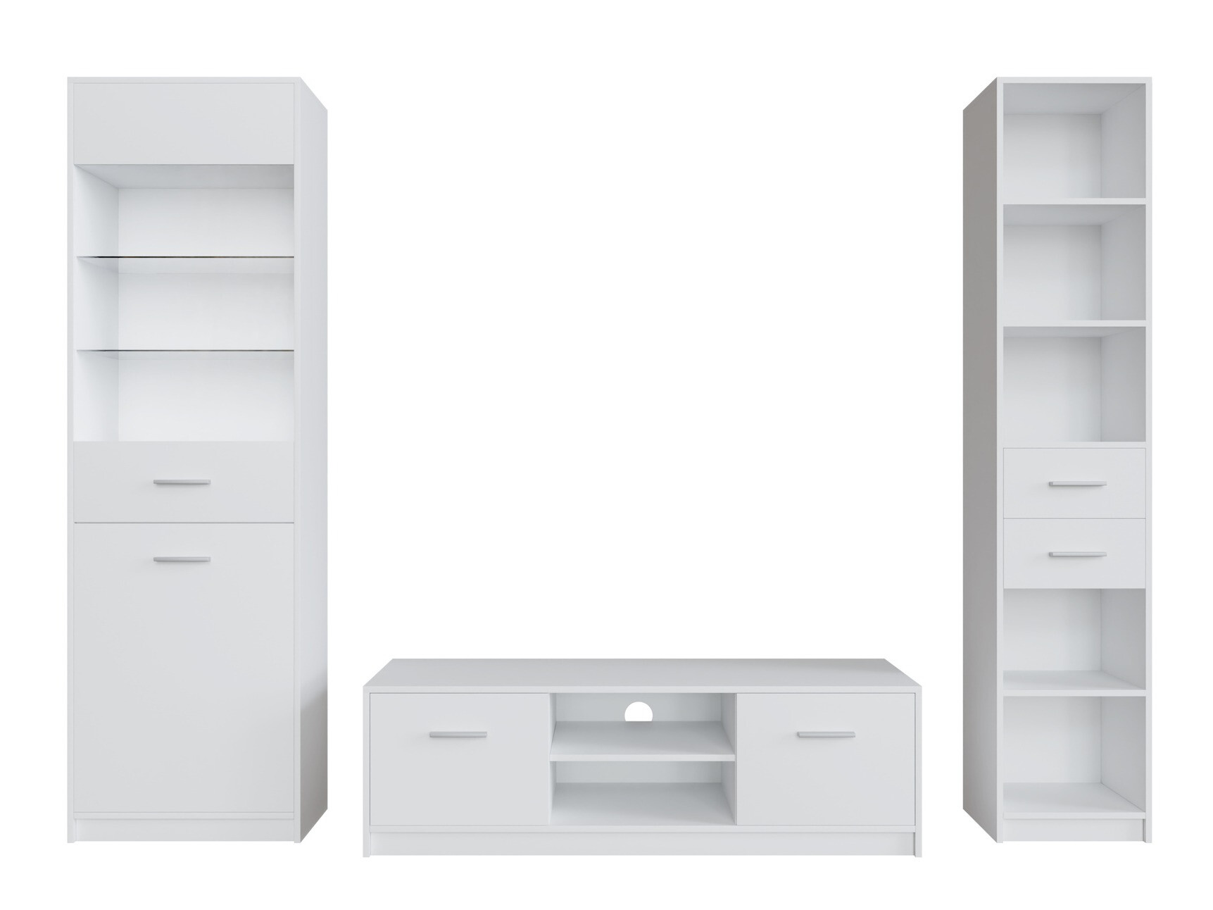 Woonkamerset Novsore 163 (Wit)