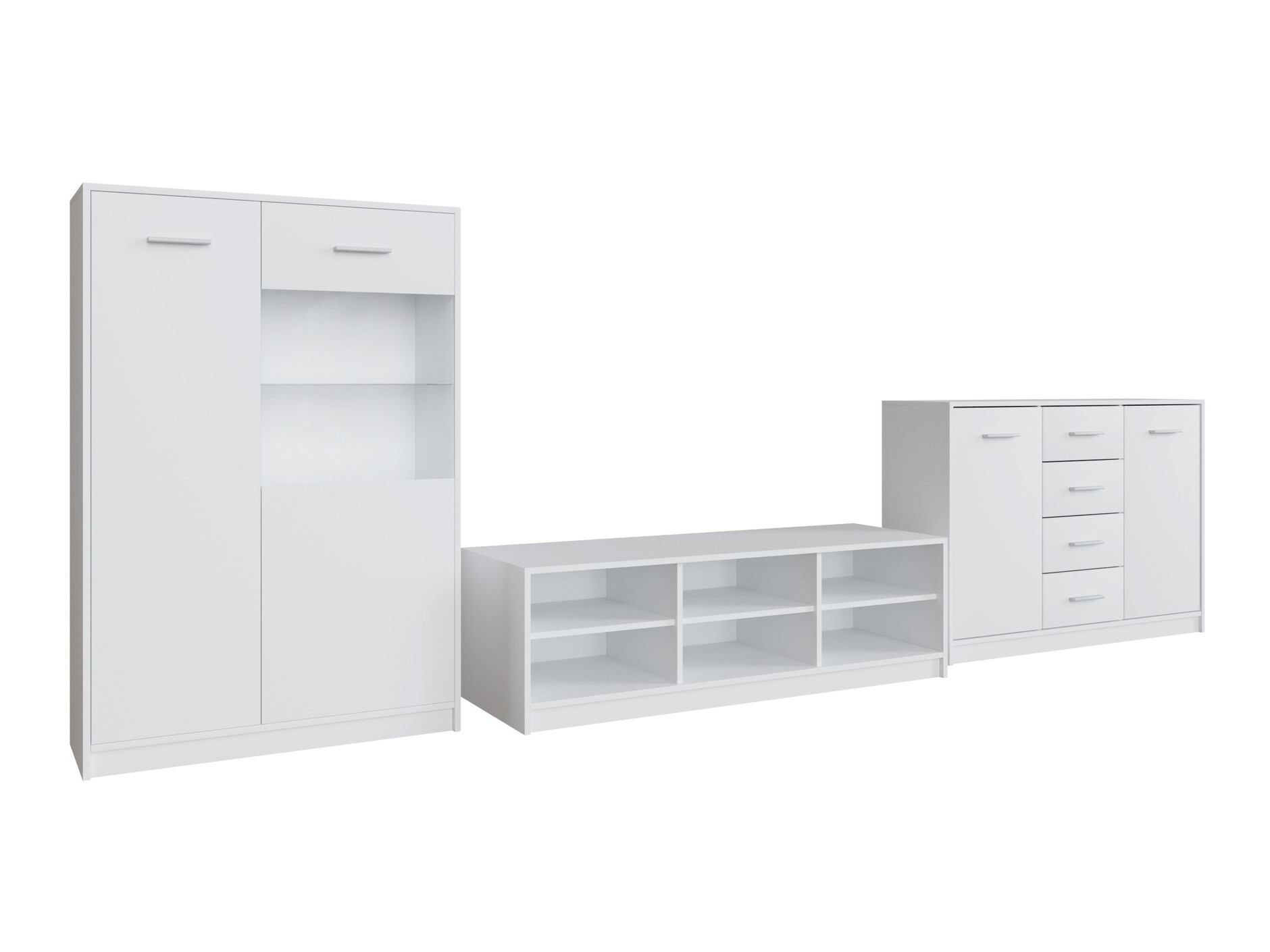 Woonkamerset Novsore 165 (Wit)