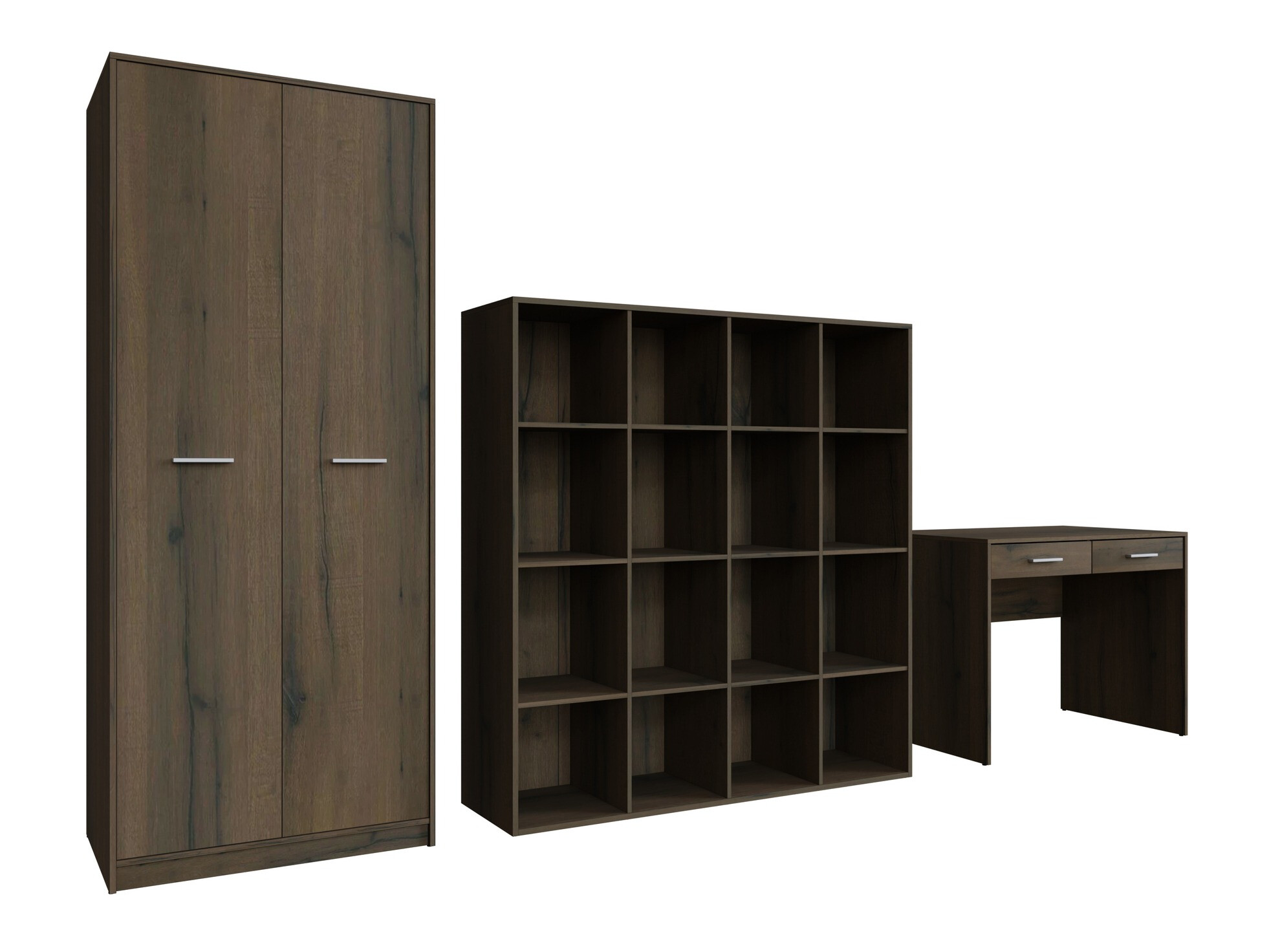 Thuiskantoorset Novsore 166 (Donkere eik)