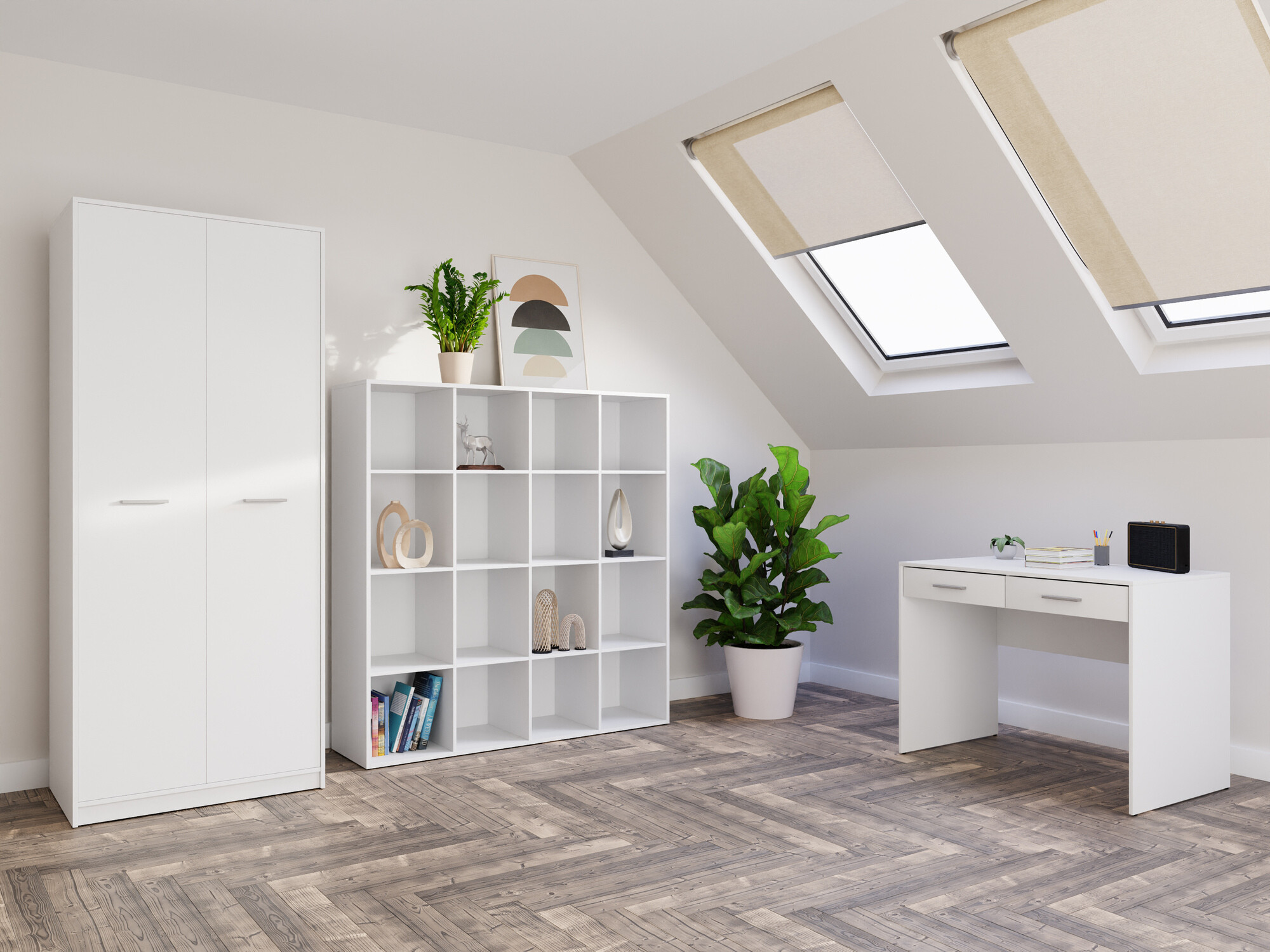 Thuiskantoorset Novsore 166 (Wit)