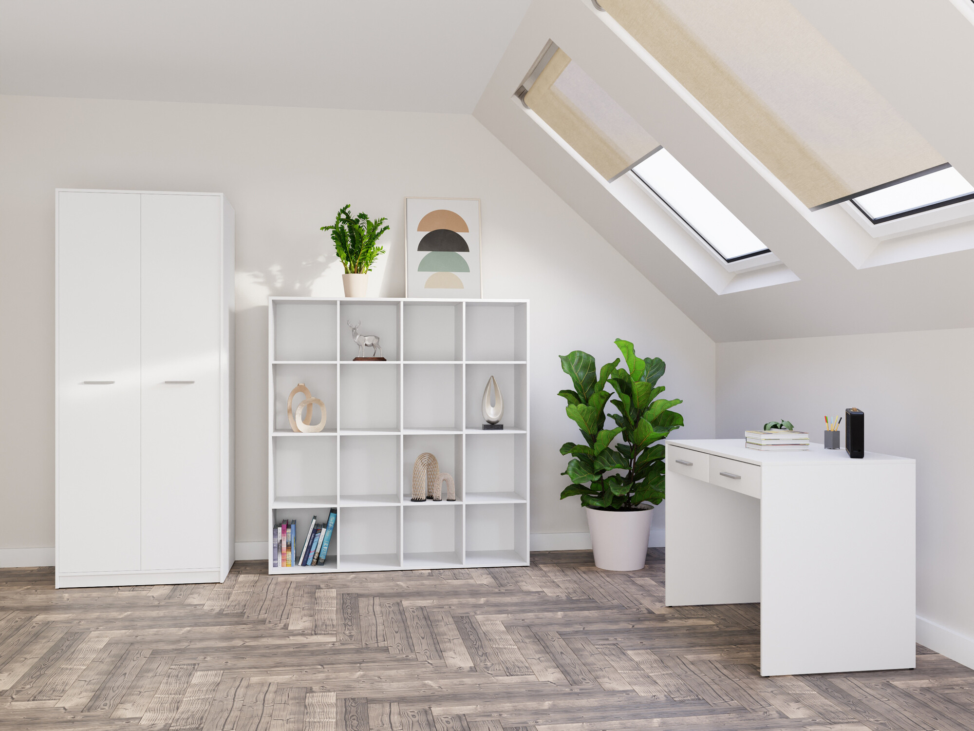 Thuiskantoorset Novsore 166 (Wit)