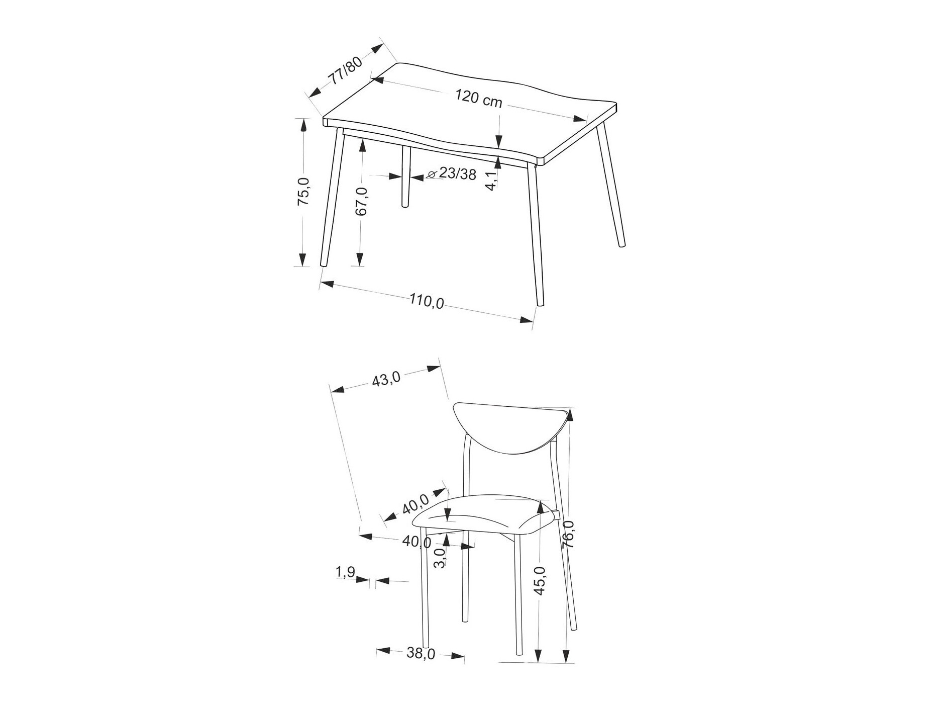 Eetkamerset Houston 1933