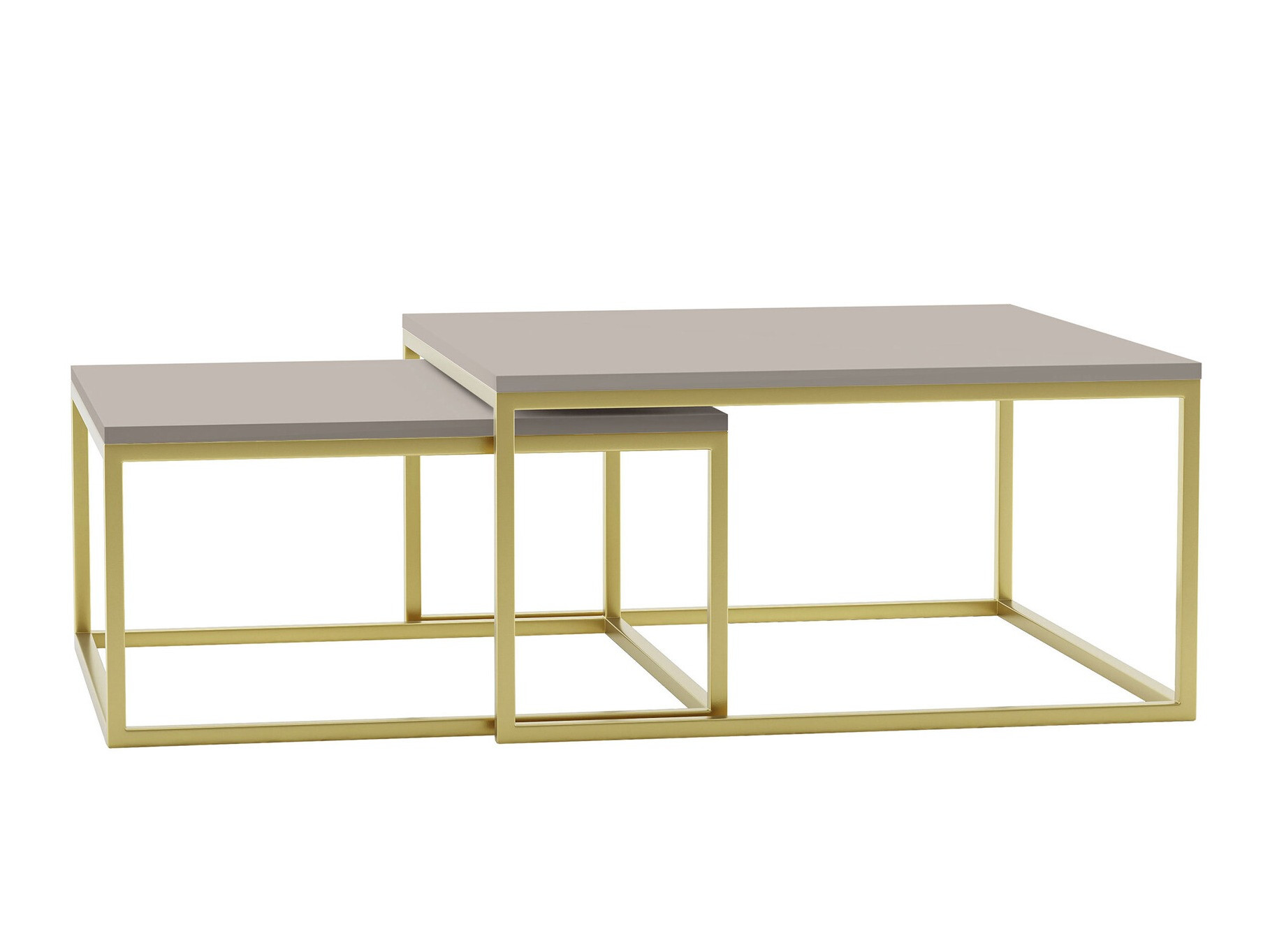 Salontafel set Oswego 102 (Kasjmier + Gouden)