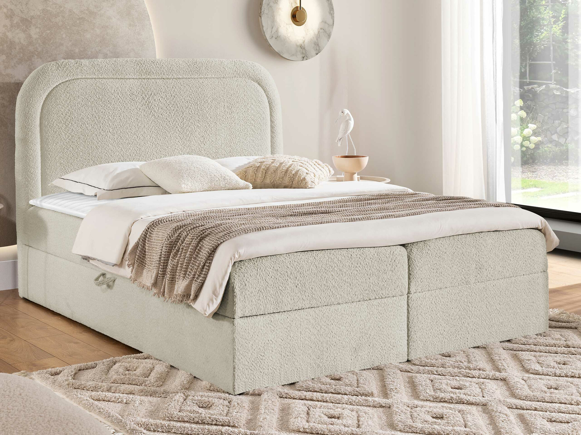 Boxspring Baltimore 197 (Coral 65)