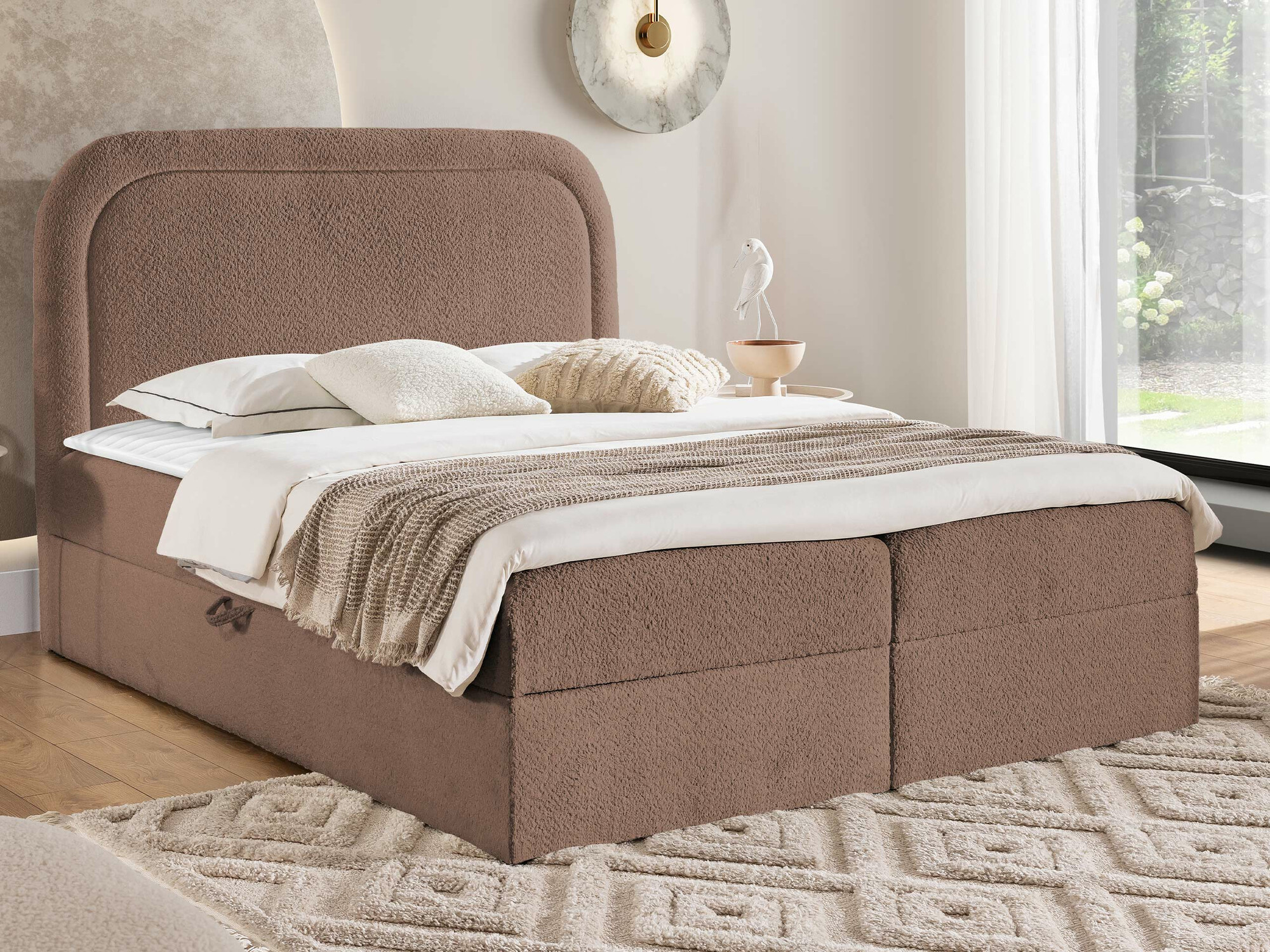 Boxspring Color (Coral 45)