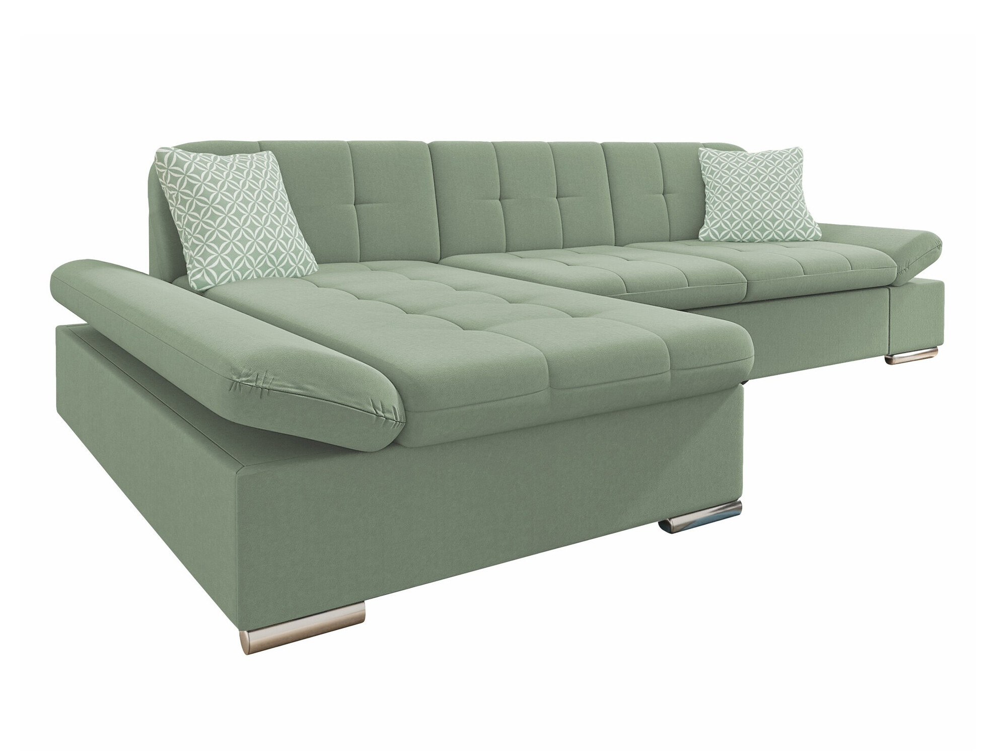 Hoekbank Comfivo Sanitas I (Uttario Velvet 2954 + Evo 29)