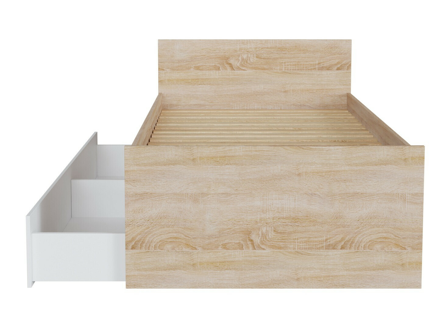 Bed Novsore 126 (Sonoma eik)