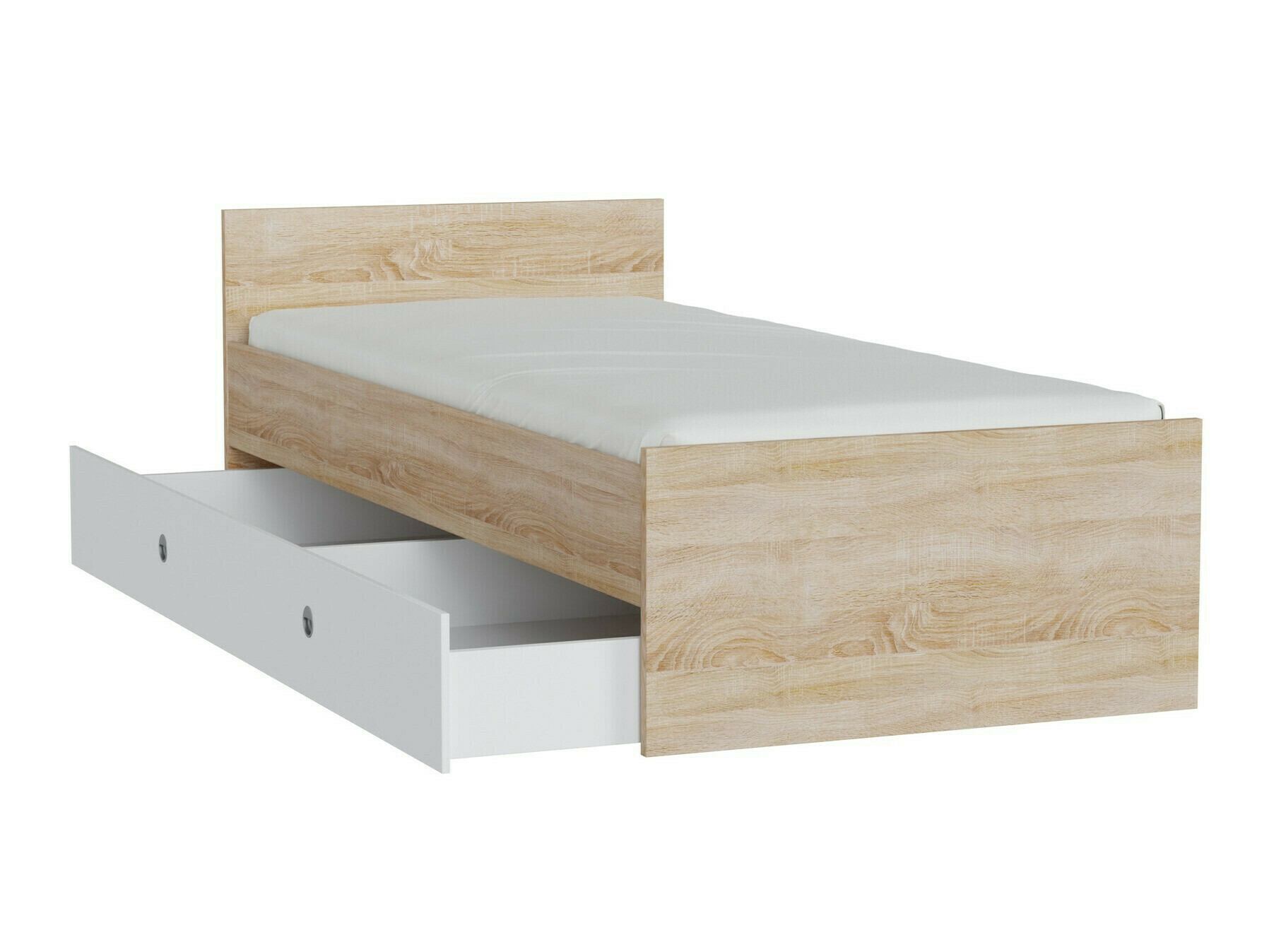 Bed Novsore 126 (Sonoma eik)