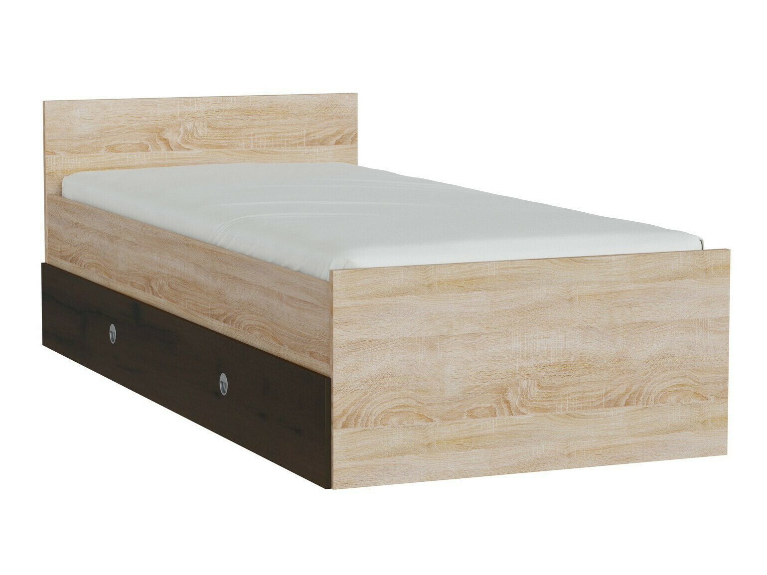 Bed Novsore 126 (Sonoma eik)