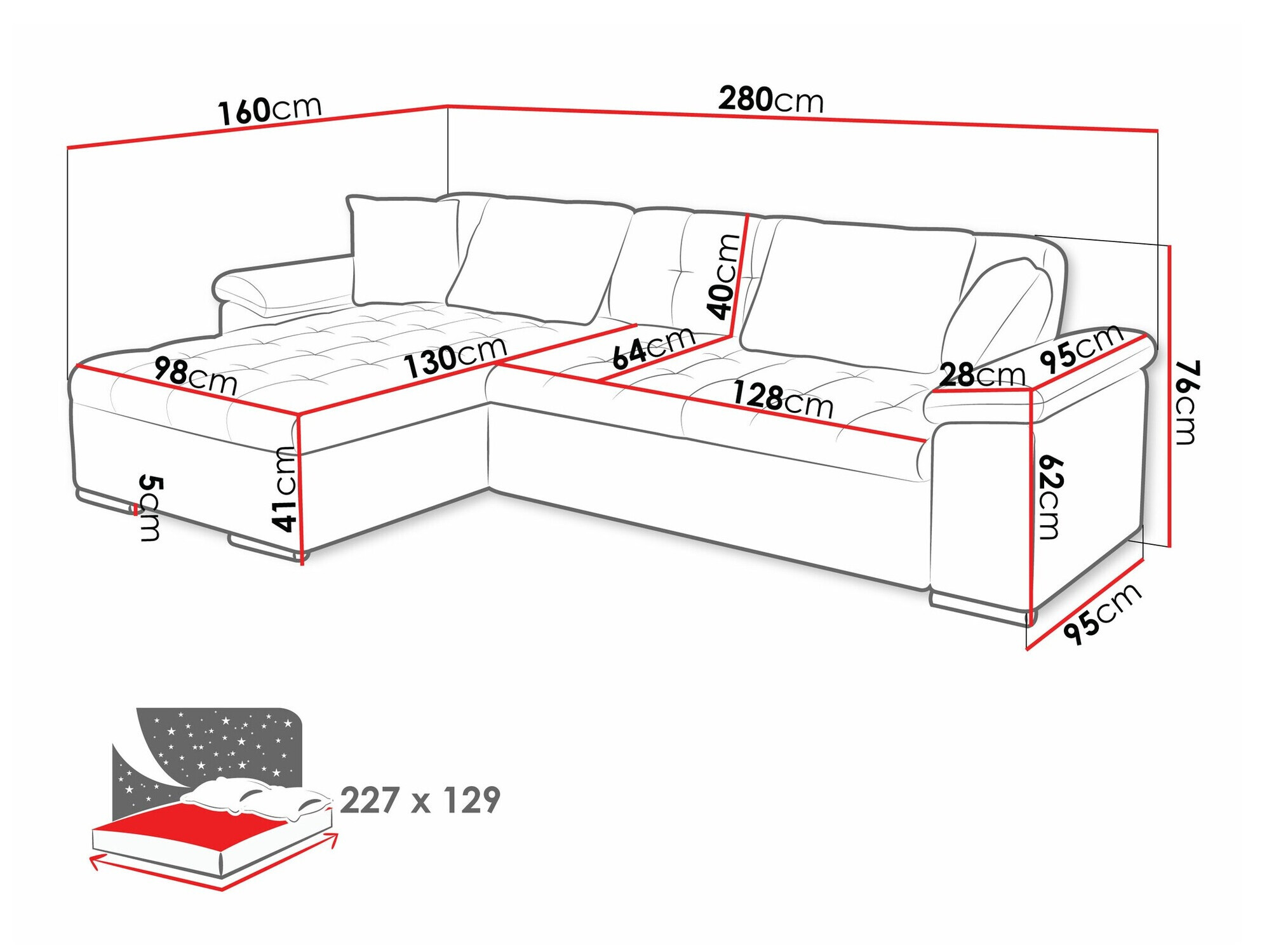 Hoekbank Comfivo 107 (Uttario Velvet 2951)