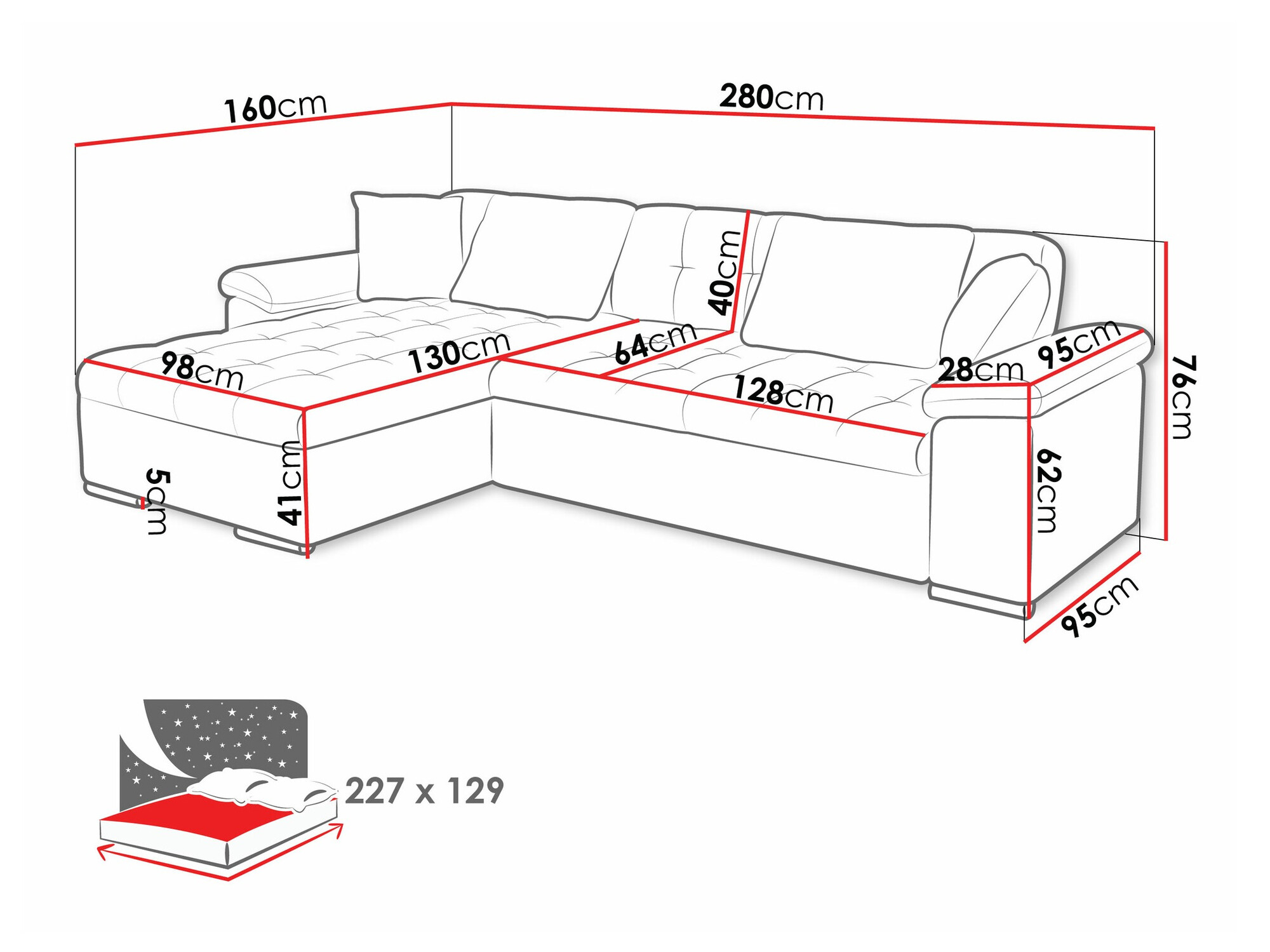 Hoekbank Comfivo 107 (Uttario Velvet 2951)
