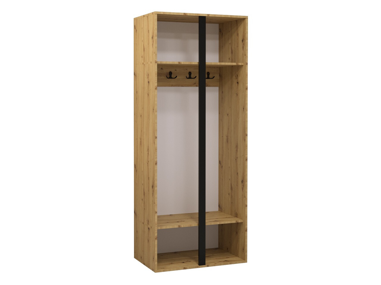 Kledingkast Pinis (Grafiet)