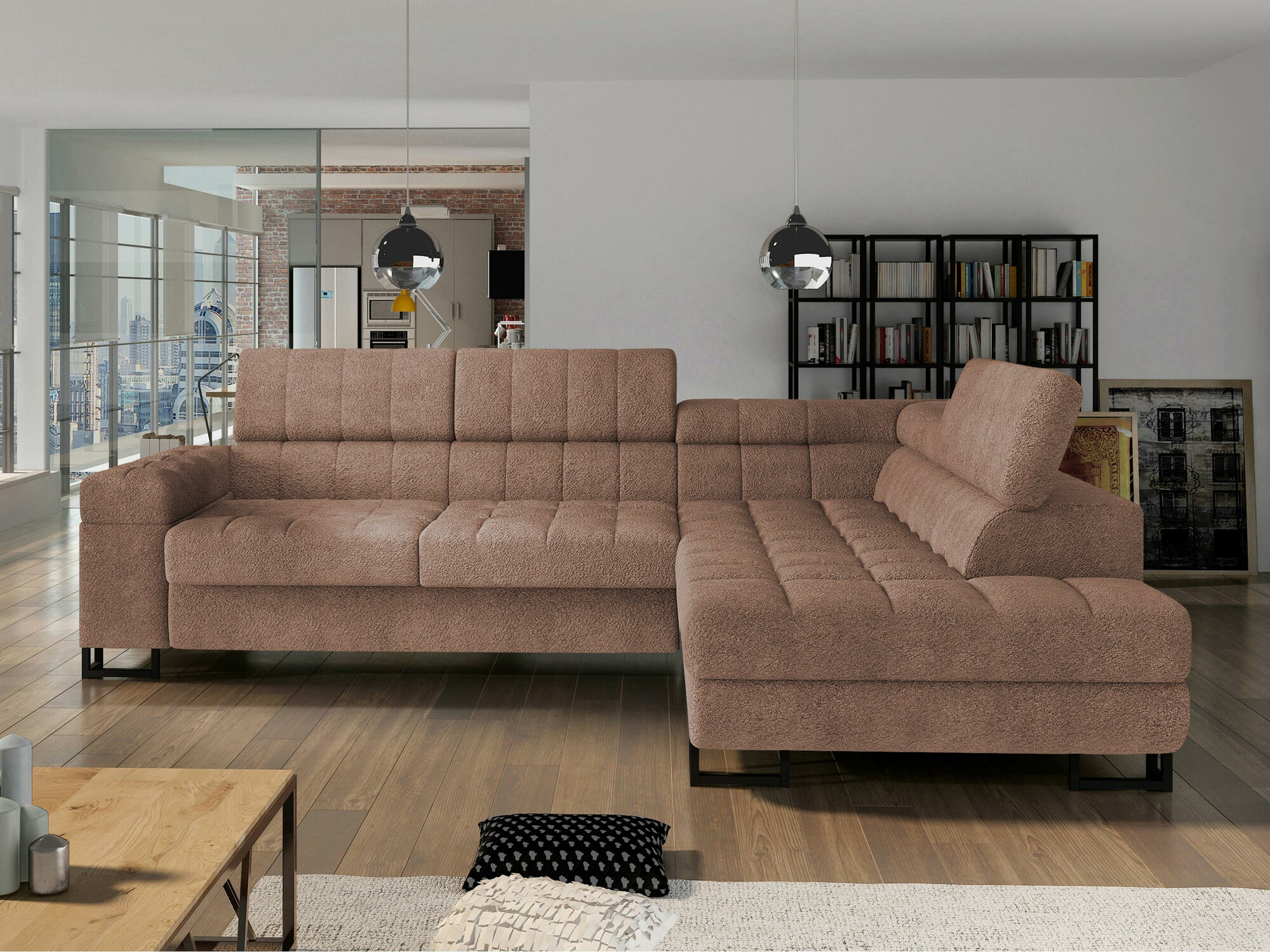 Hoekbank Comfivo Anima (Coral 45)