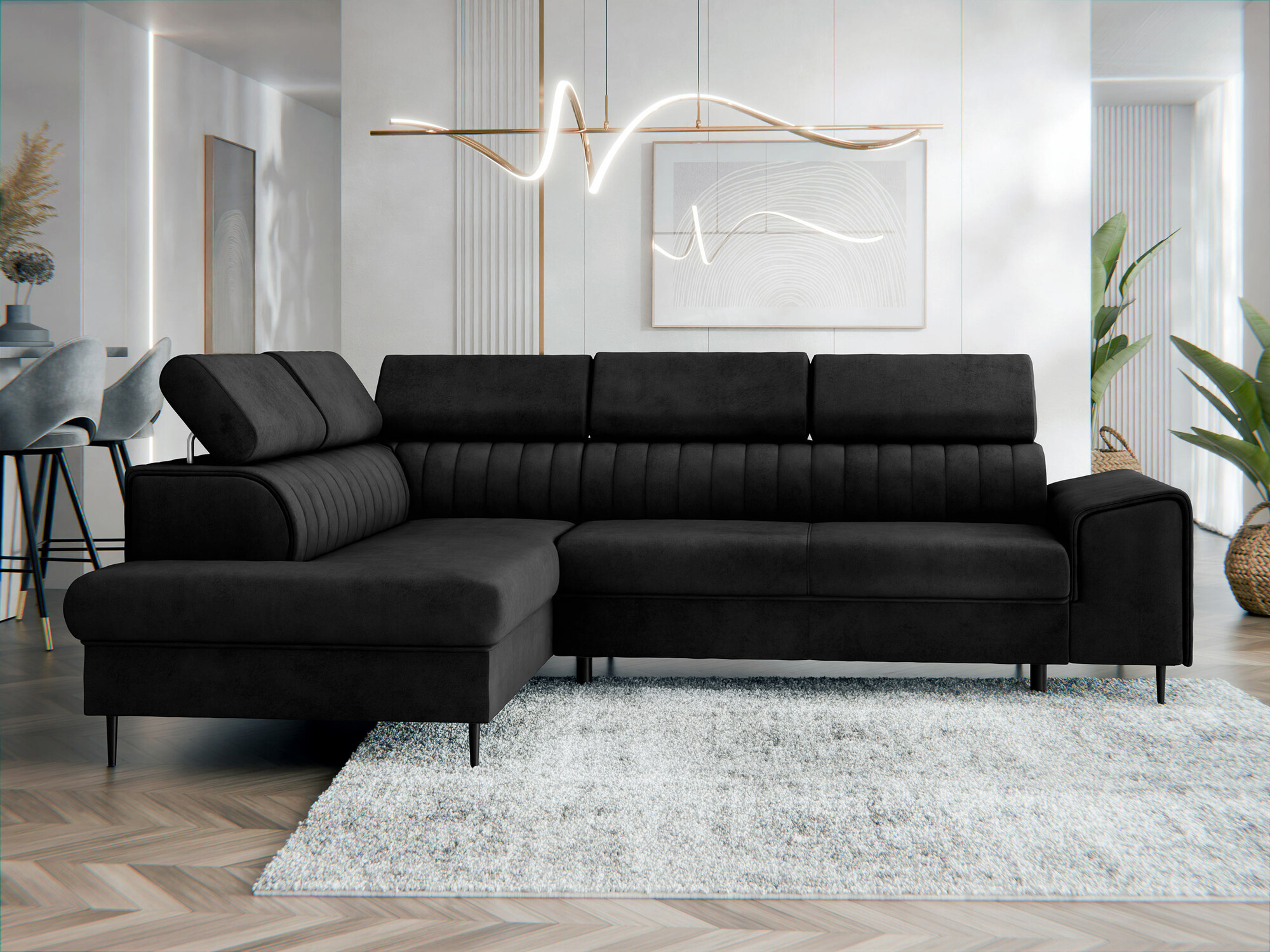 Hoekbank Comfivo Universum (Magic Velvet 2219)