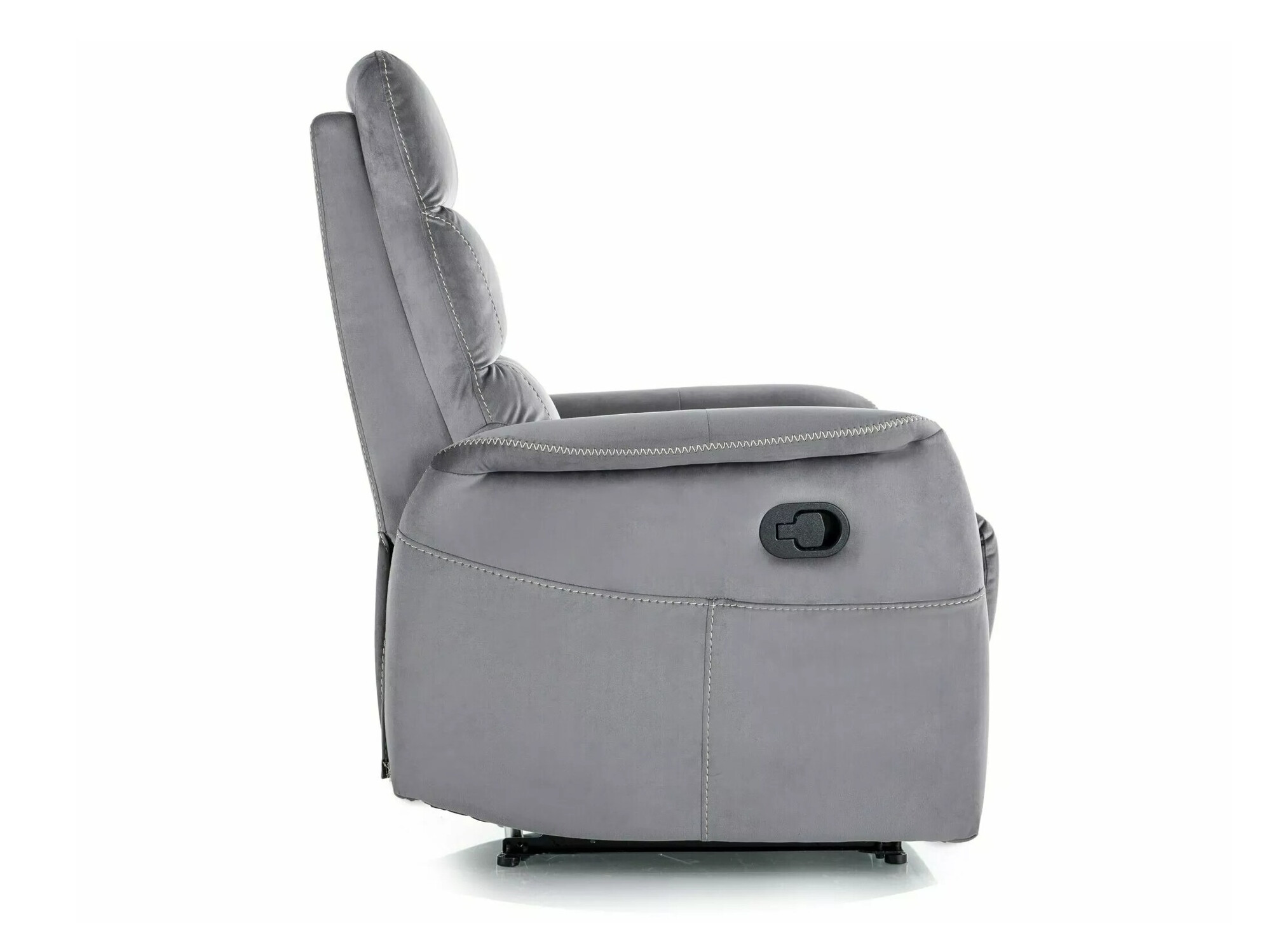Relaxfauteuil Detroit 710 (Donkergrijs)