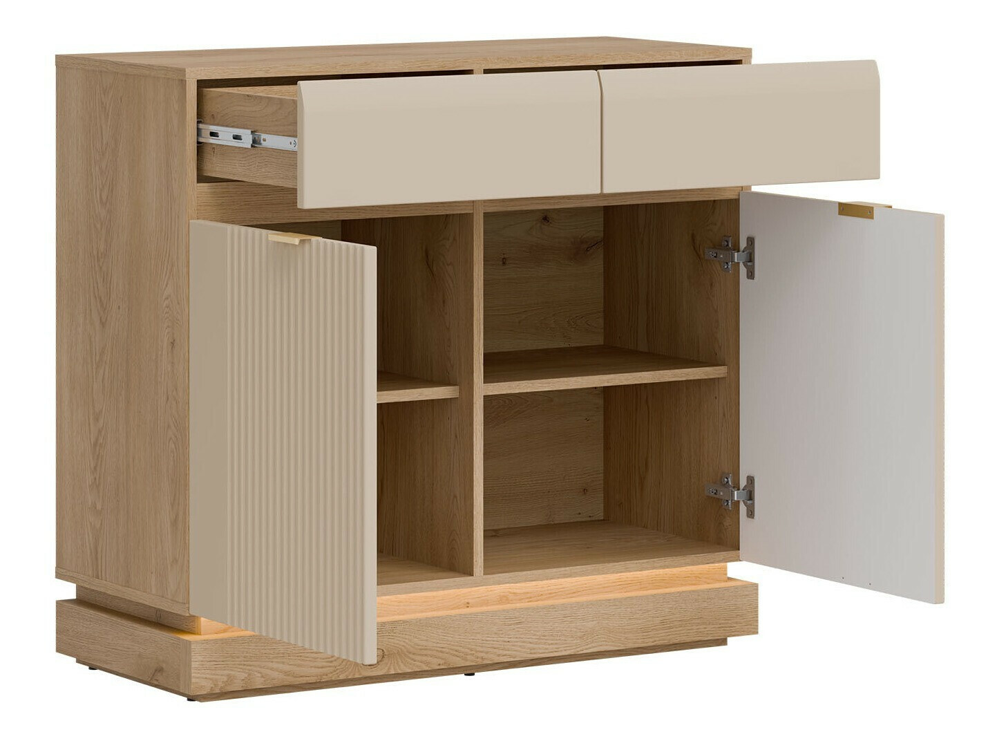 Ladekast Teselbu 102 (Kasjmier + Eiken)