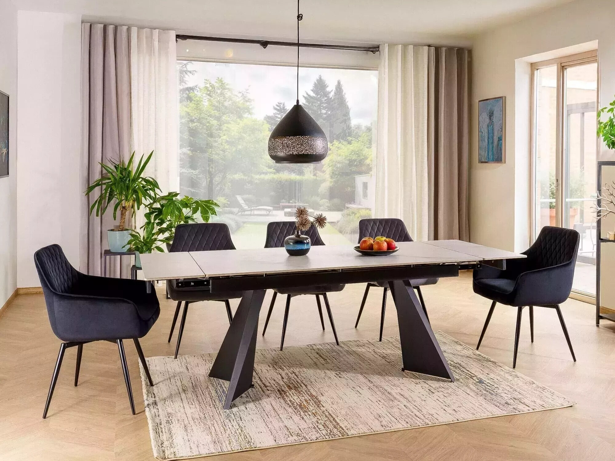 Stoel Detroit 734 (Zwart)