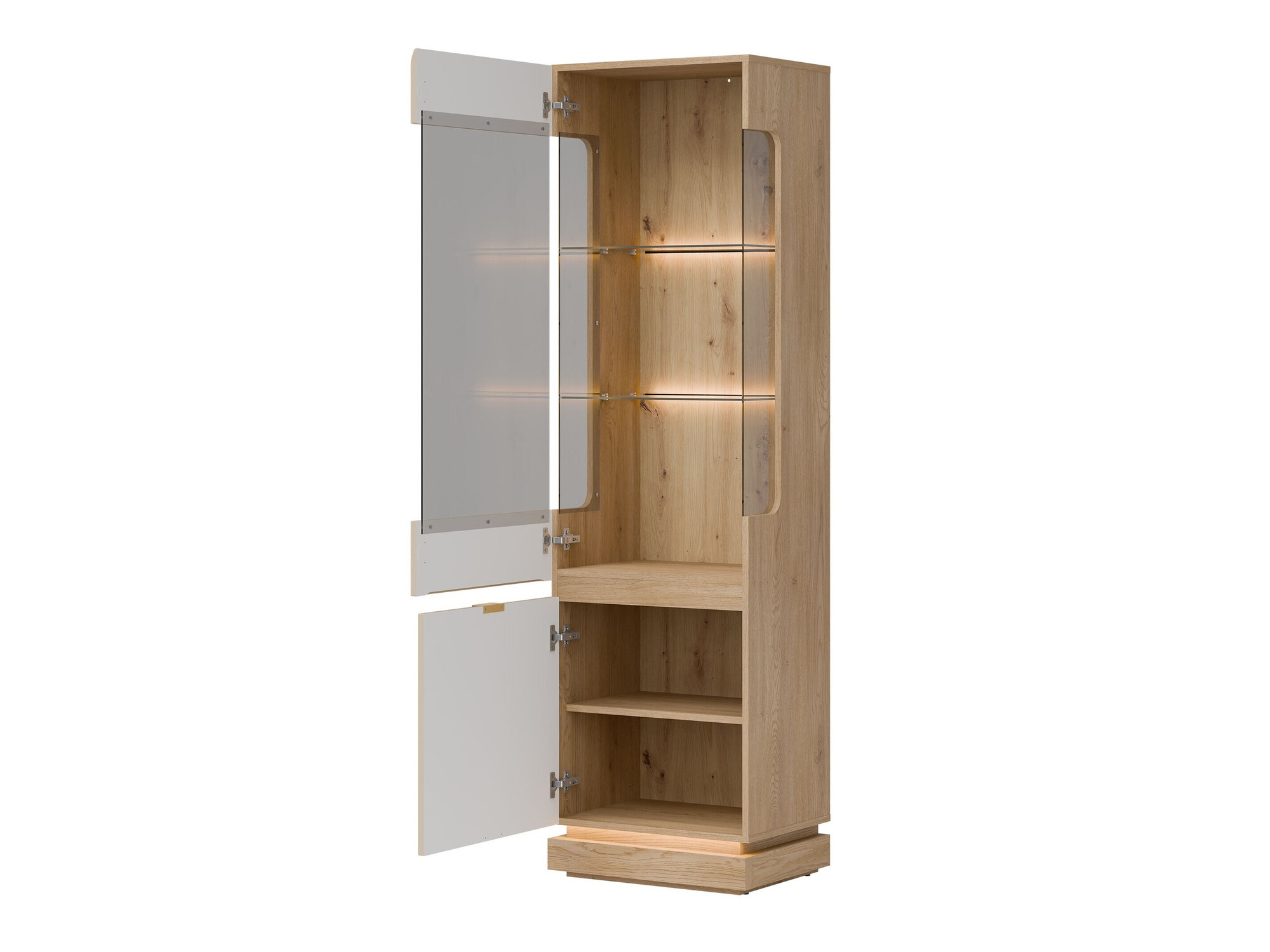 Boekenkast Teselbu 109 (Kasjmier + Eiken)