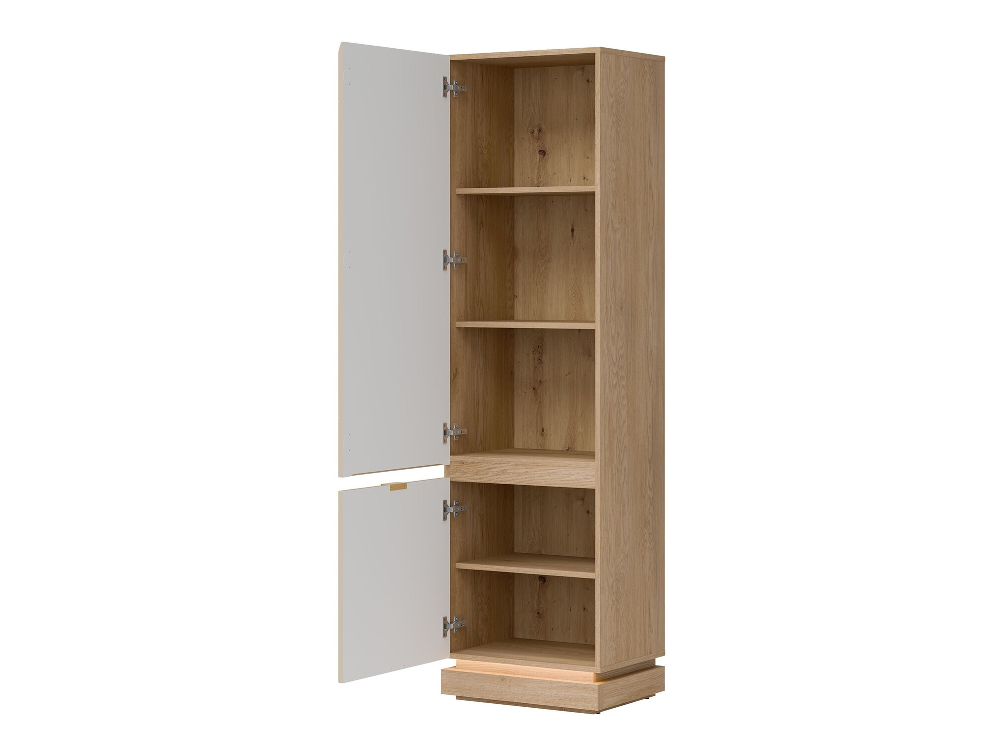 Boekenkast Teselbu 112 (Kasjmier + Eiken)