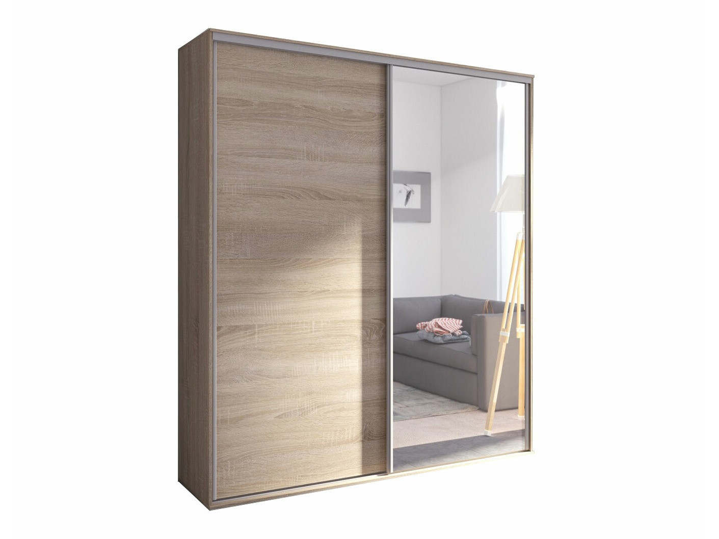 Kledingkast Murrieta 180 (Sonoma eik)