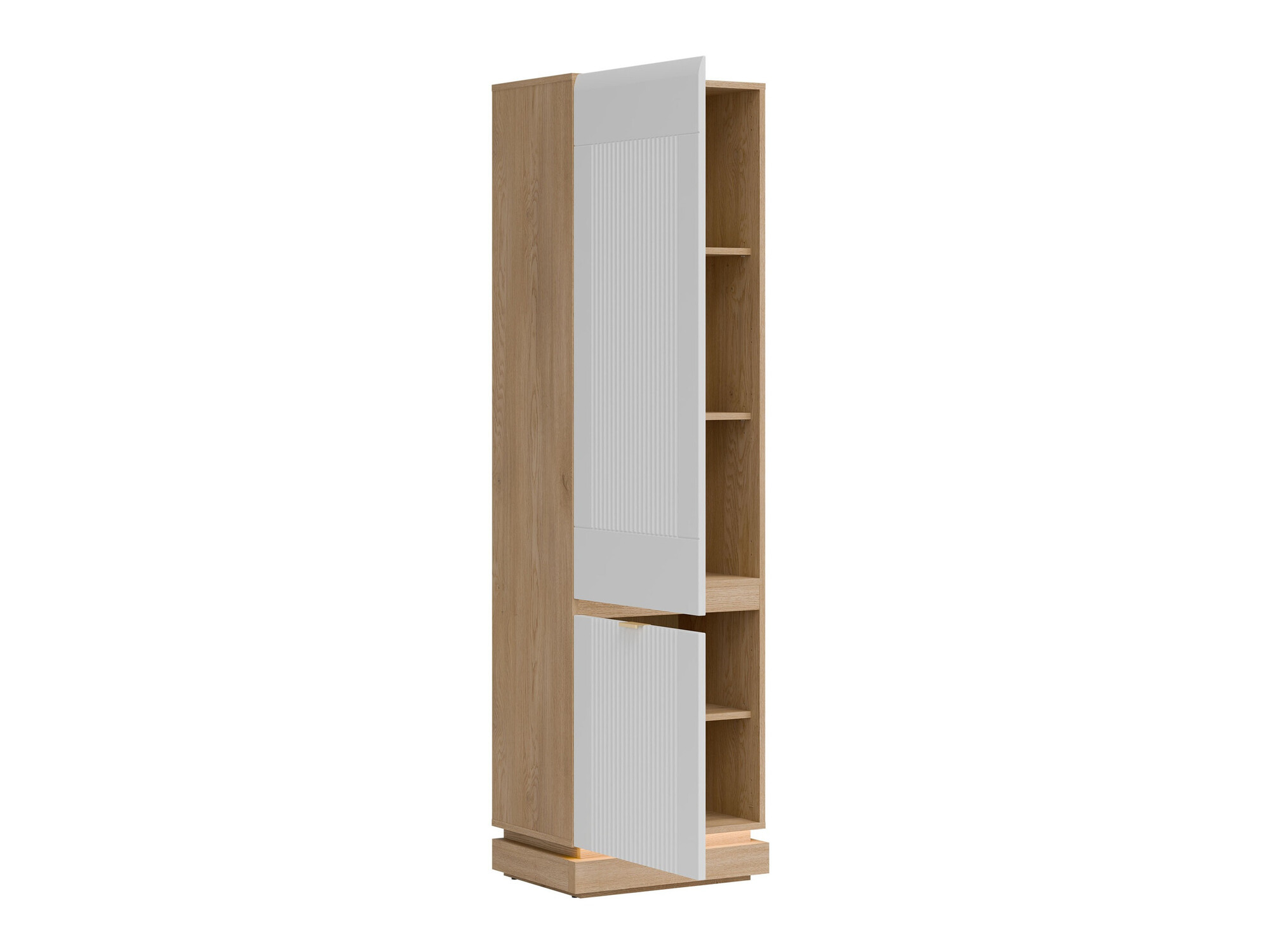 Slaapkamerset Teselbu 117 (Wit + Eiken)