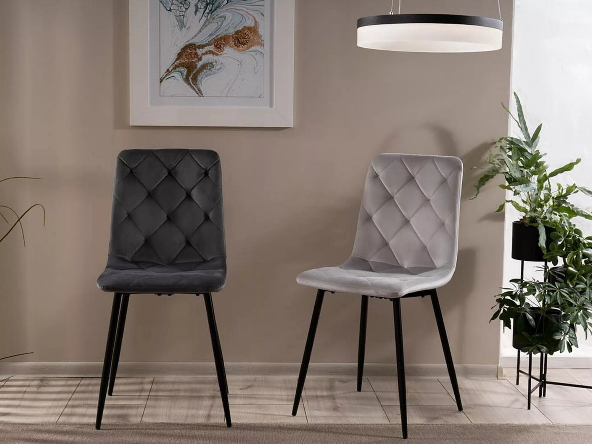 Stoel Detroit 741 (Zwart)