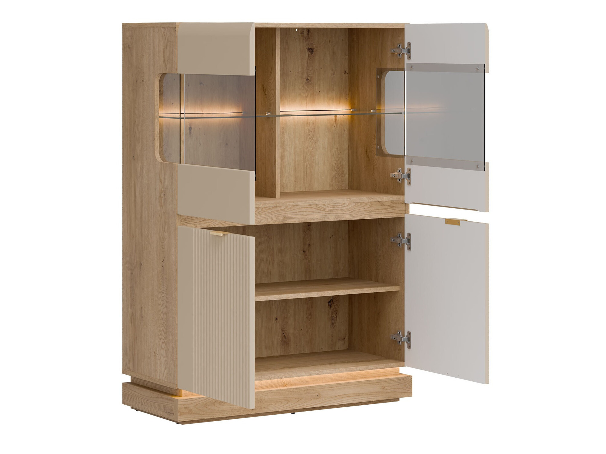 Woonkamerset Teselbu 116 (Kasjmier + Eiken)