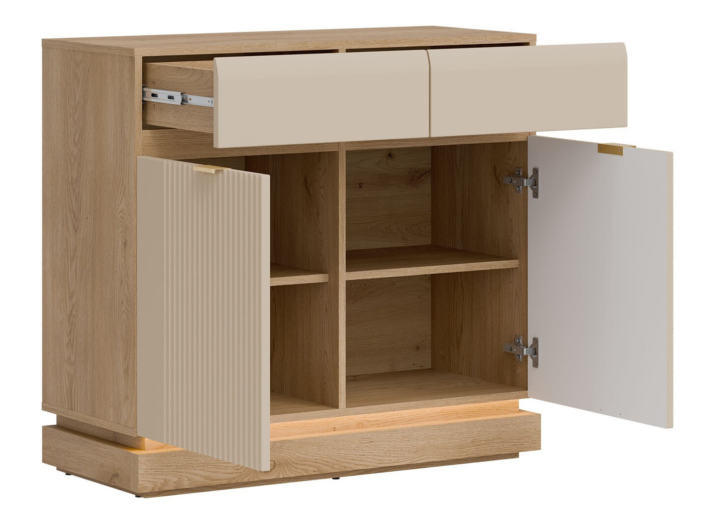 Woonkamerset Teselbu 116 (Kasjmier + Eiken)