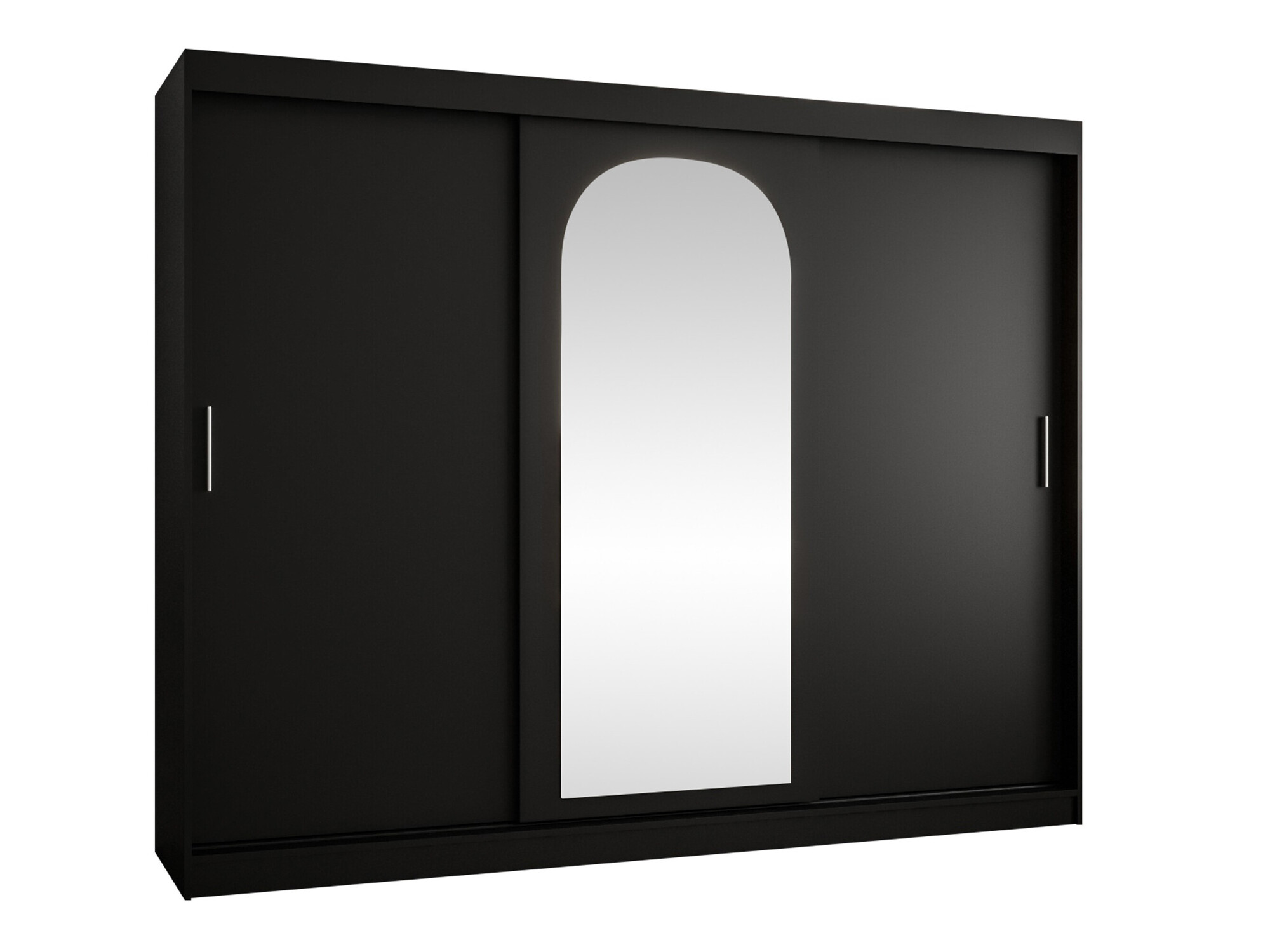 Kledingkast Hartford 497 (Zwart)