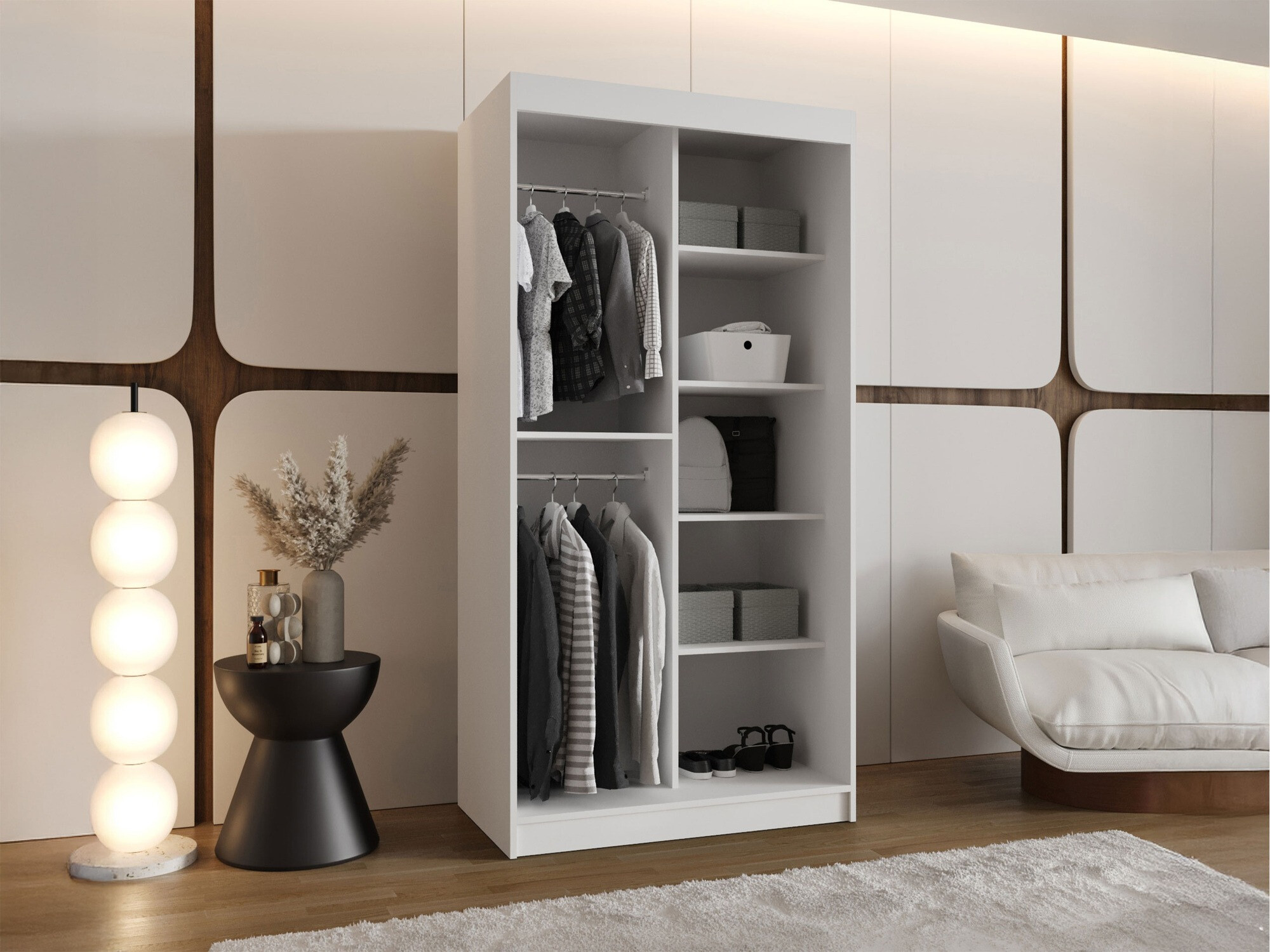 Kledingkast Hartford 498 (Artisan eiken)