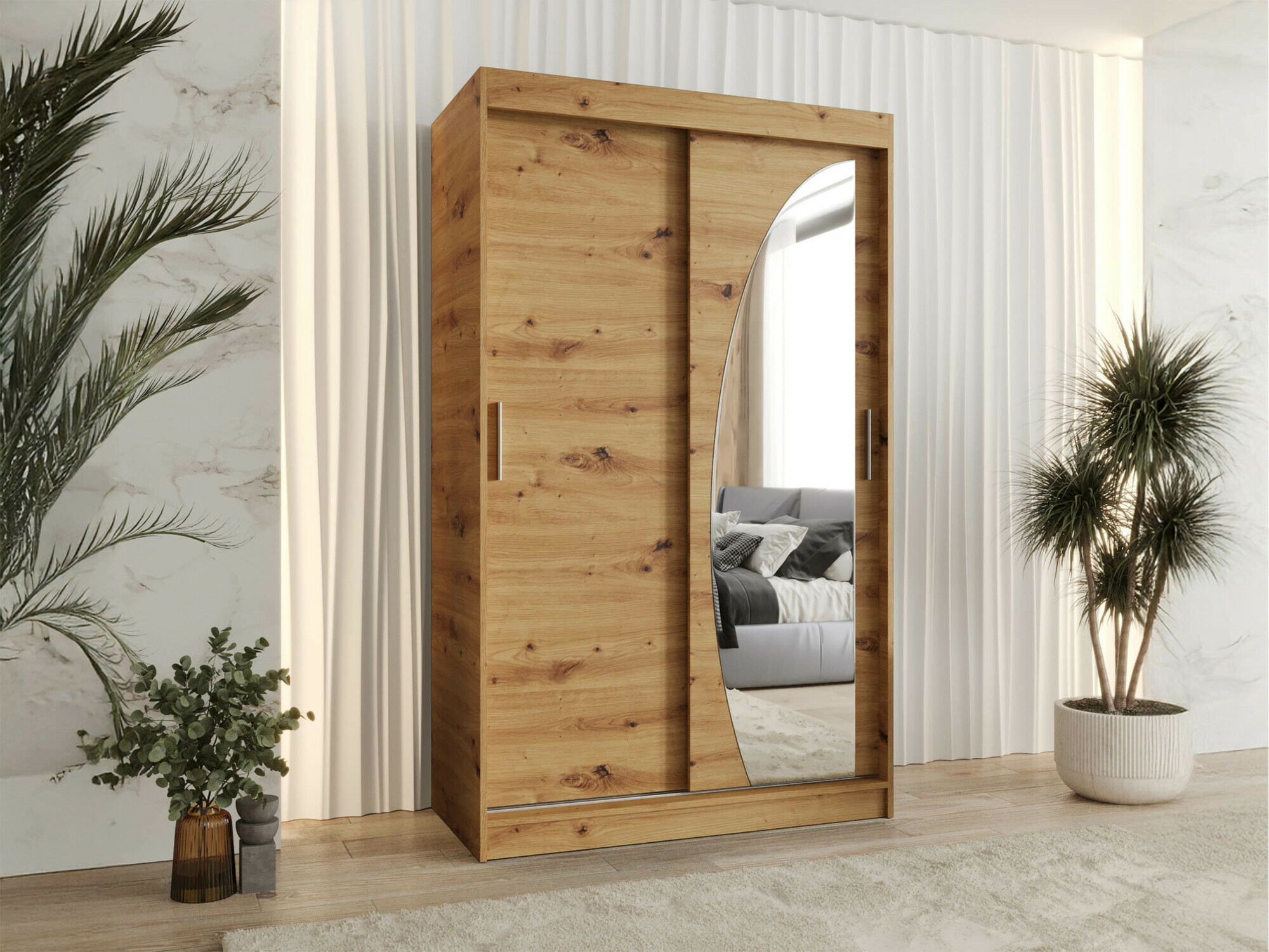 Kledingkast Hartford 501 (Artisan eiken)