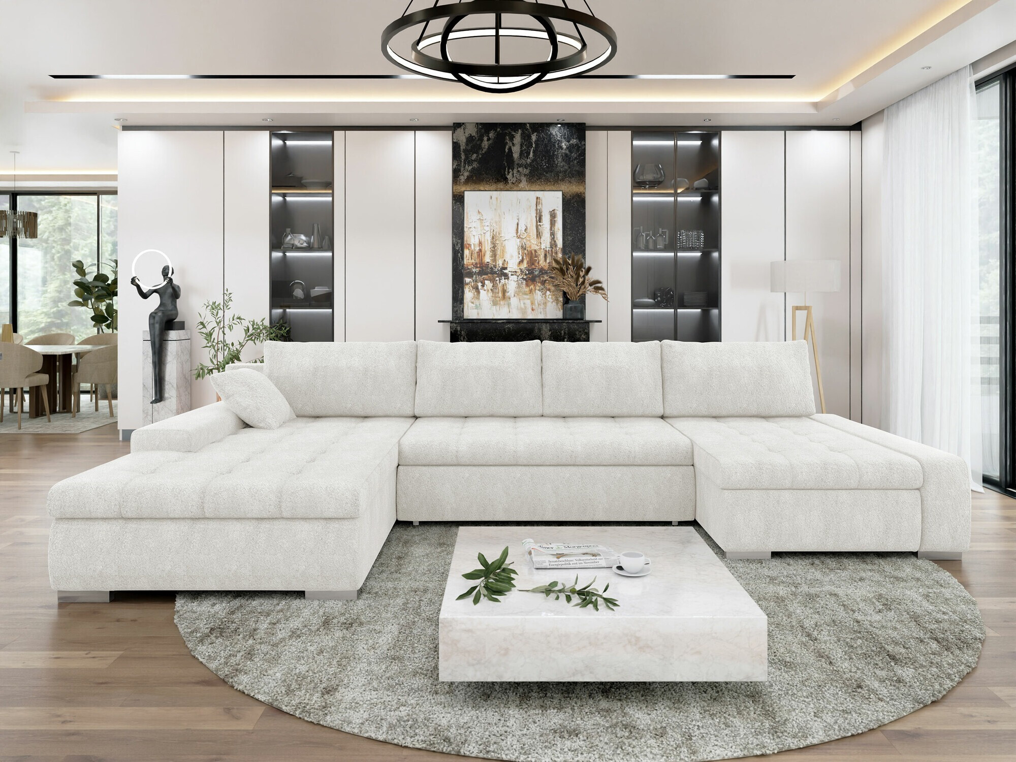 Hoekbank Comfivo 106 (Coral 70)