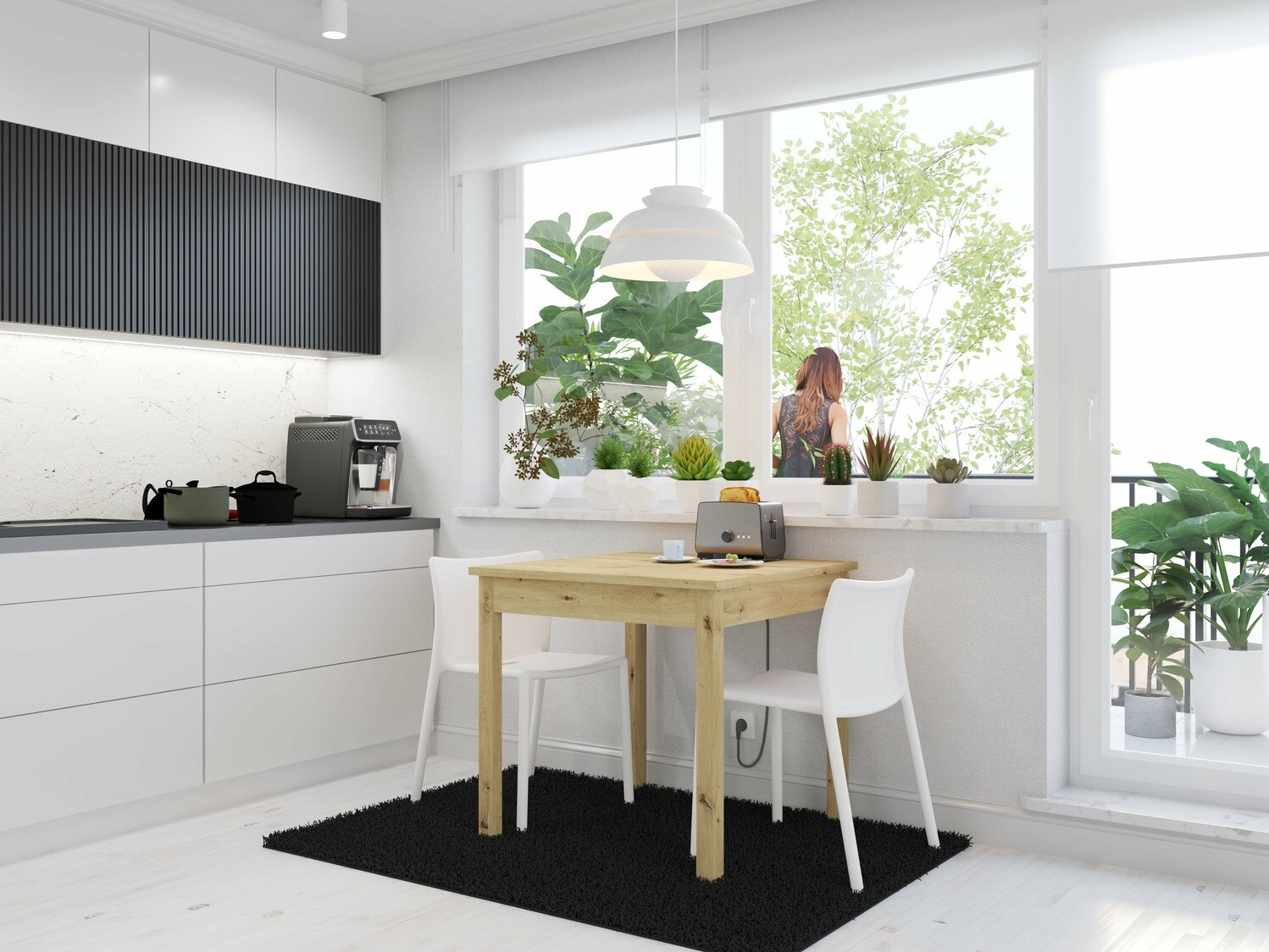 Tafel Bristol 219 (Artisan eiken)