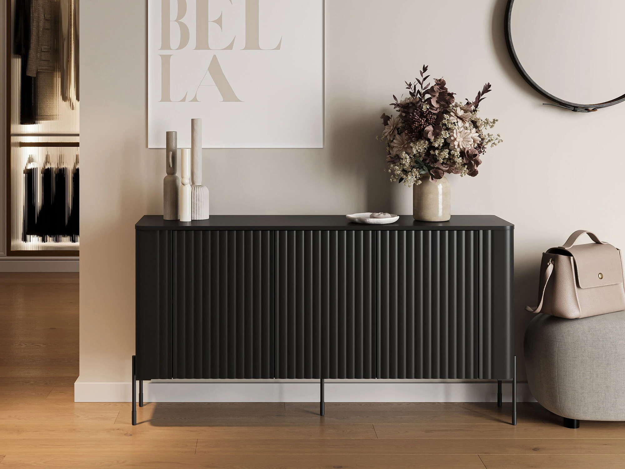 Dressoir Nobilitas (Zwart)