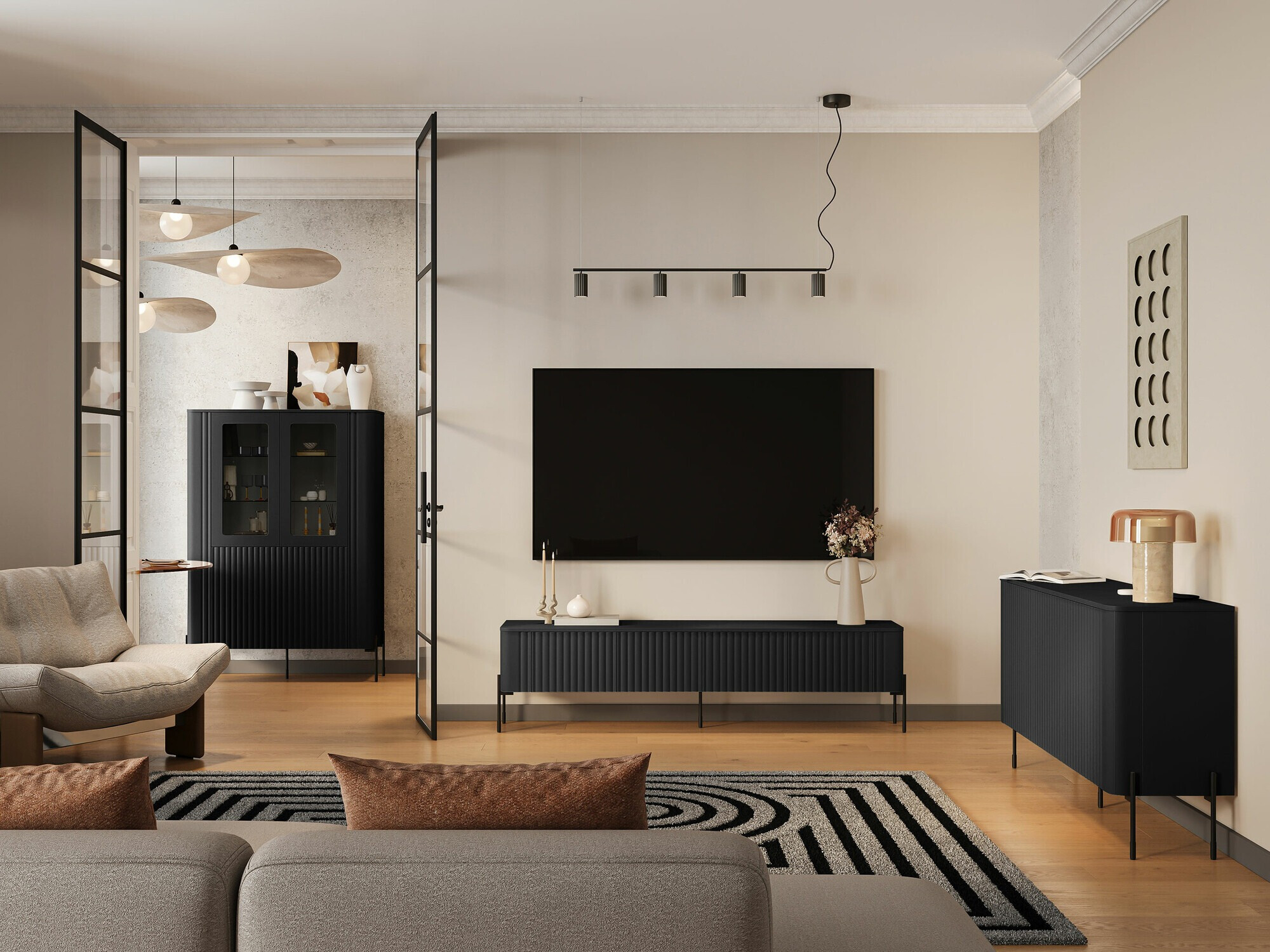 Dressoir Nobilitas (Zwart)
