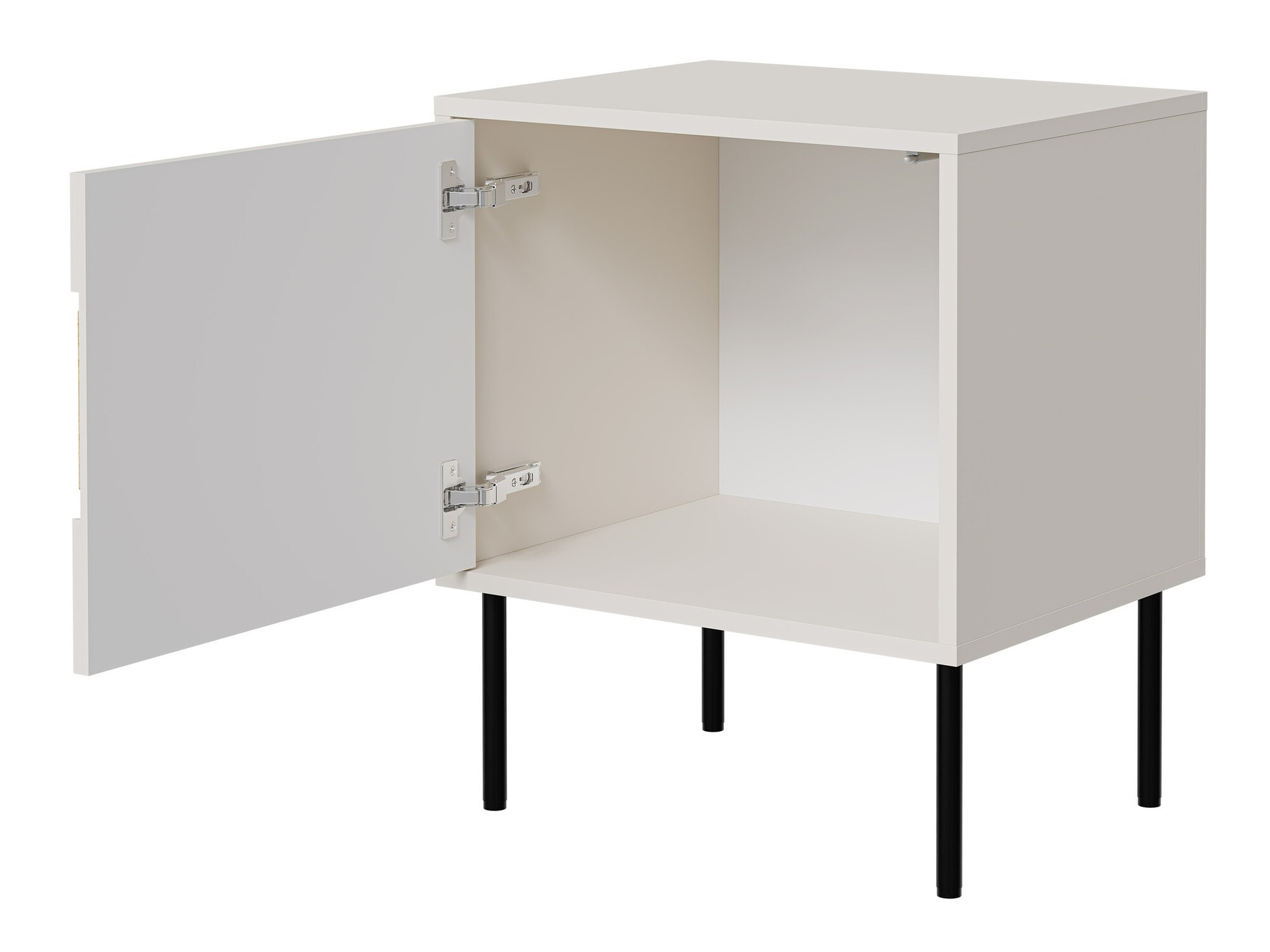 Een set nachtkastjes Monevare 104 (Wotan eik + Kasjmier)